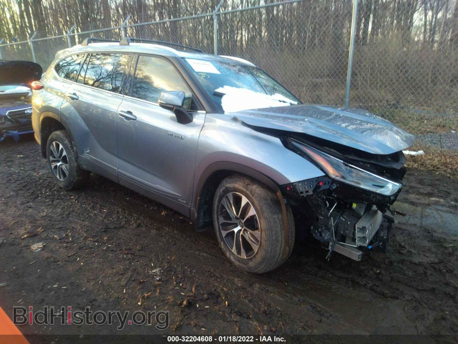 Photo 5TDHBRCH8MS020602 - TOYOTA HIGHLANDER 2021