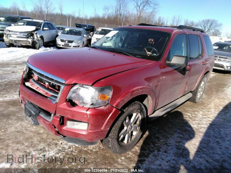 2010 Ford EXPLORER XLT (VIN 1FMEU7DE8AUA32659) — photo 1 of 10, IAAI, damage: front end