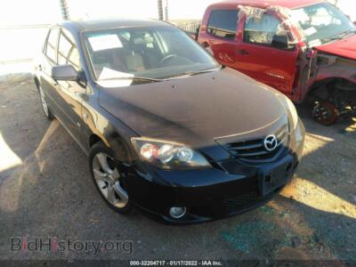 2006 Mazda MAZDA3 S Touring, черный — VIN JM1BK343561487434, IAAI