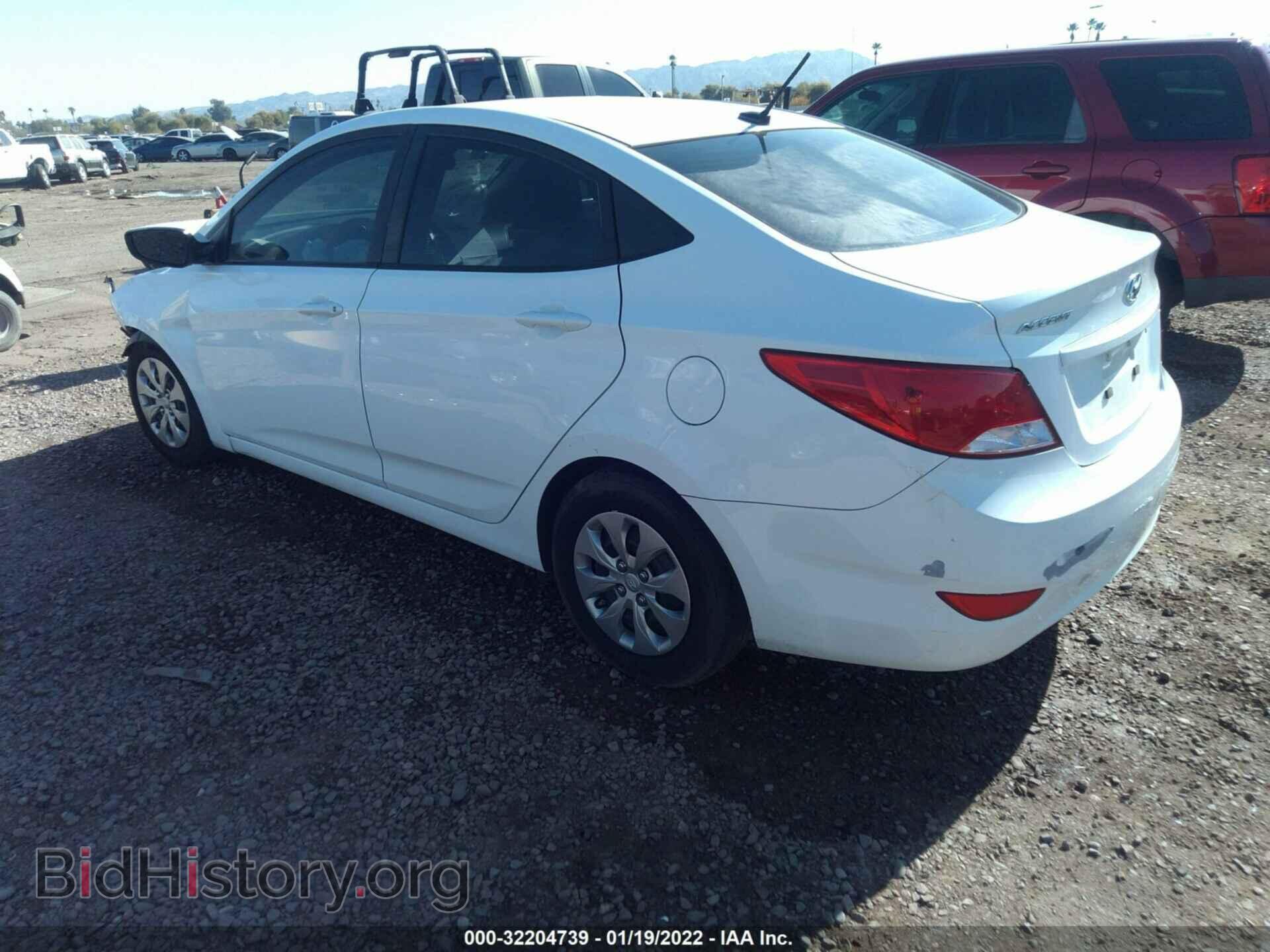 2017 HYUNDAI ACCENT - VIN: KMHCT4AE2HU189613 - Фото 3