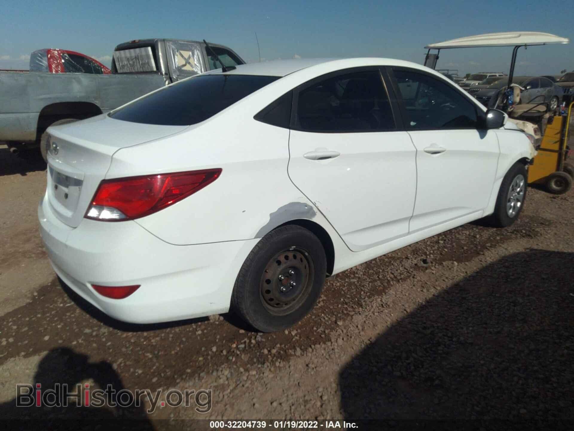 2017 HYUNDAI ACCENT - VIN: KMHCT4AE2HU189613 - Фото 4