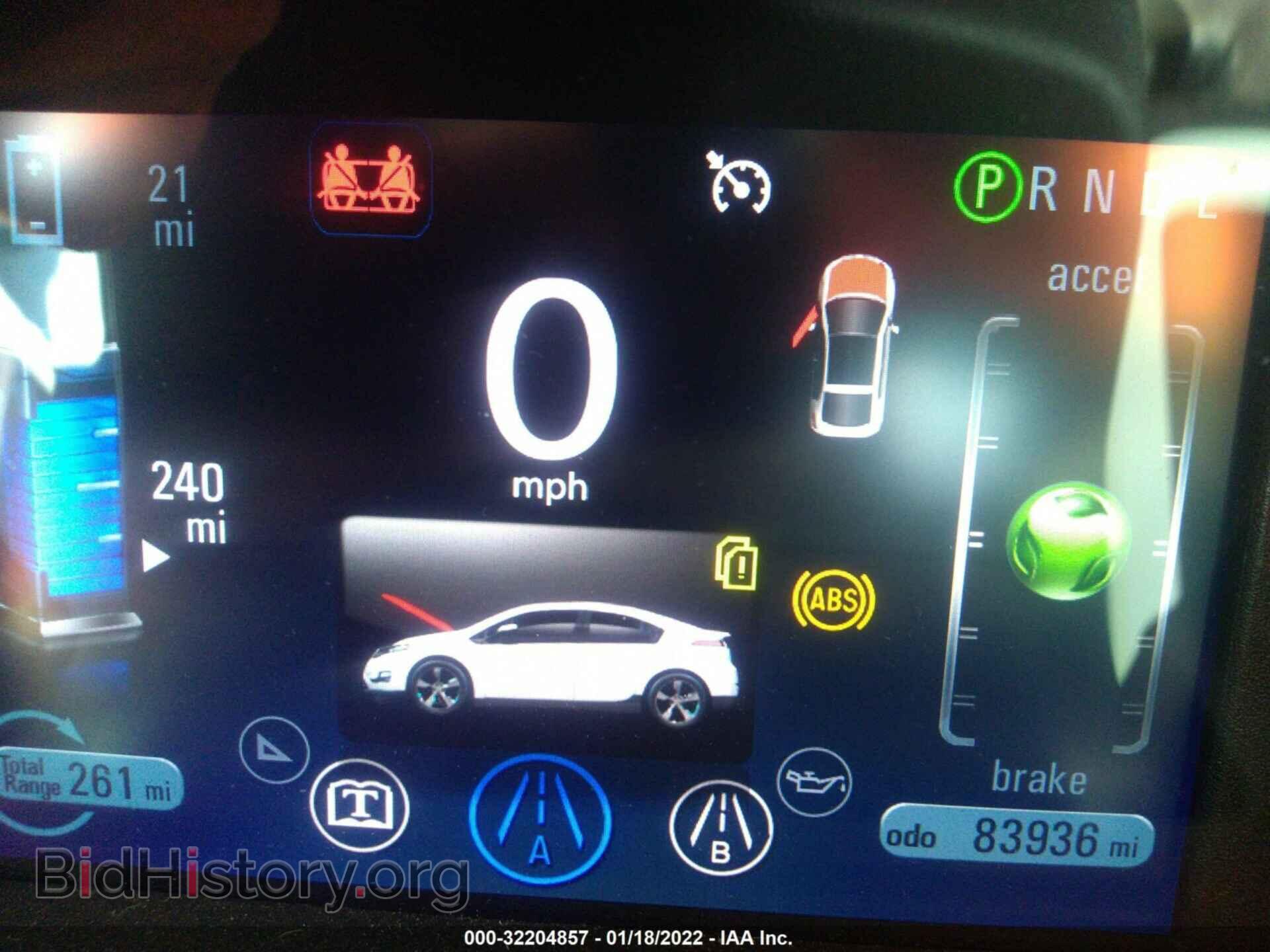 2011 CHEVROLET VOLT - VIN: 1G1RC6E4XBU103072 - Фото 7