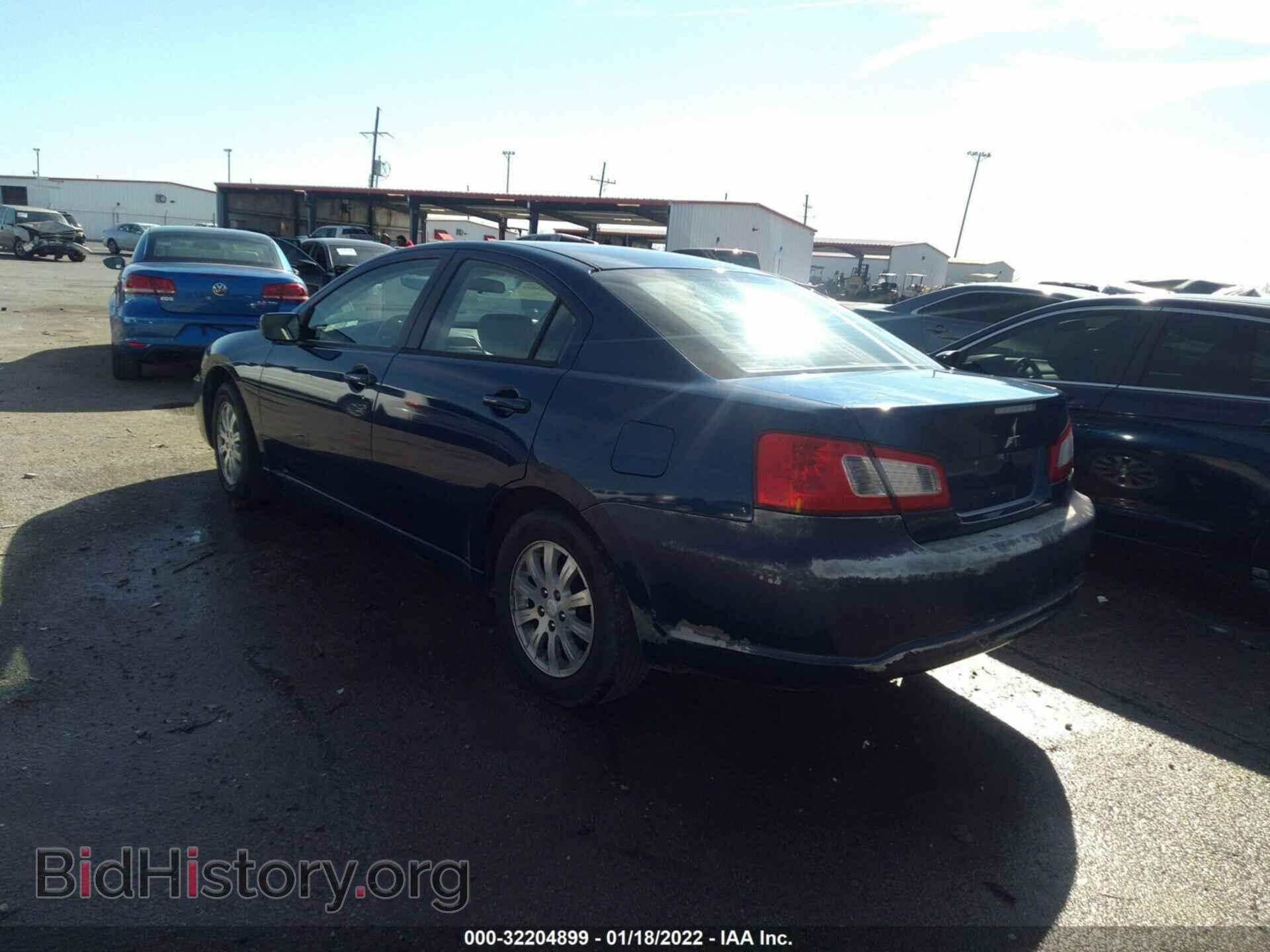 2009 MITSUBISHI GALANT - VIN: 4A3AB36F29E008058 - Фото 3