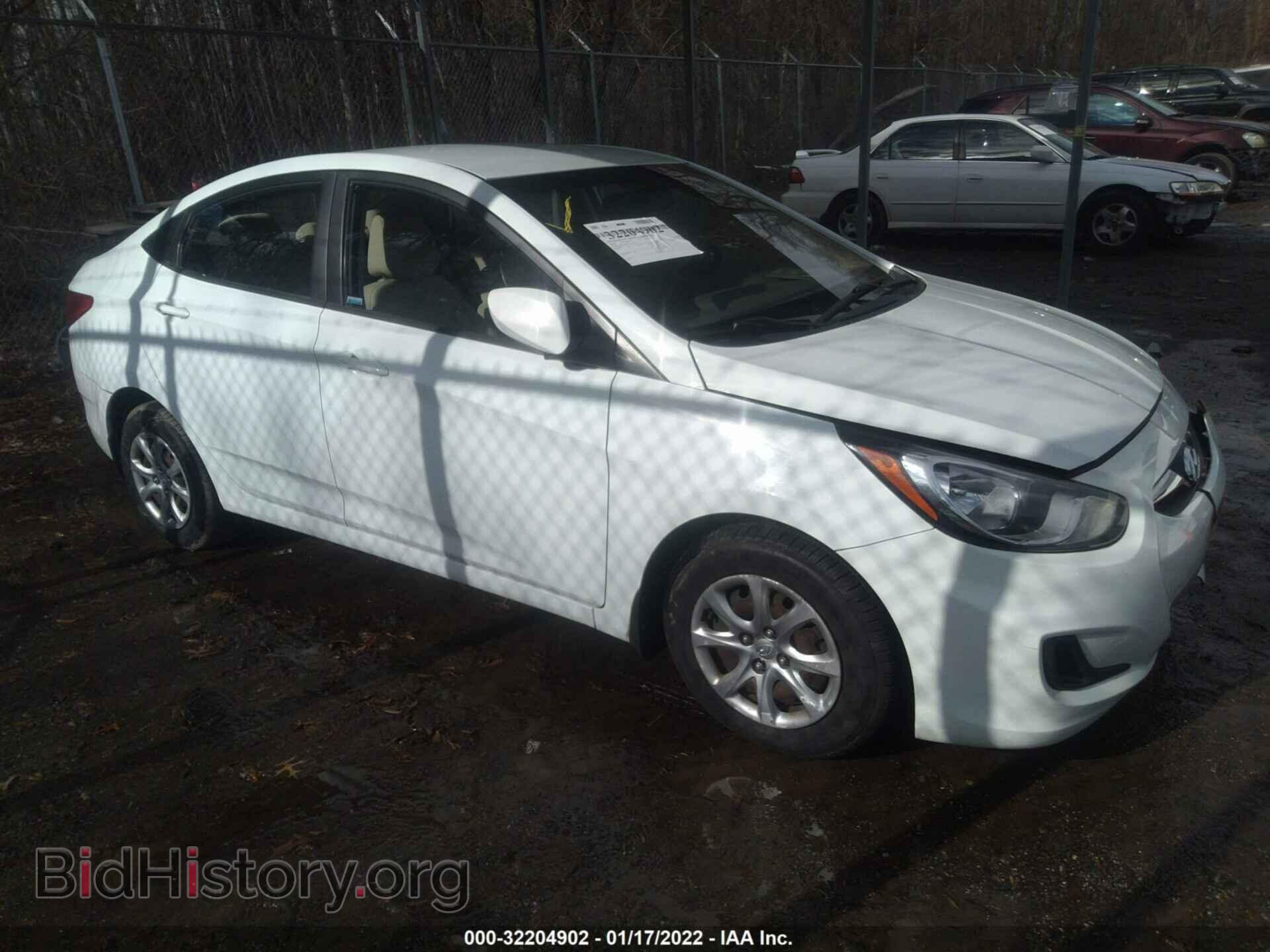 Фотография KMHCT4AEXDU323097 - HYUNDAI ACCENT 2013