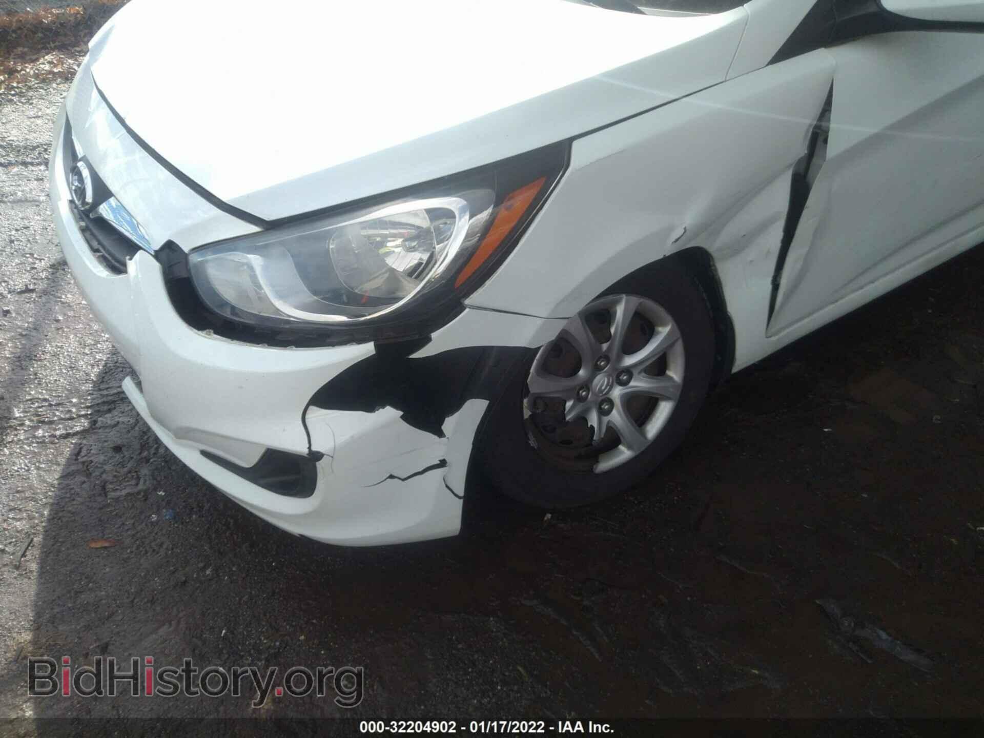 2013 HYUNDAI ACCENT - VIN: KMHCT4AEXDU323097 - Фото 6