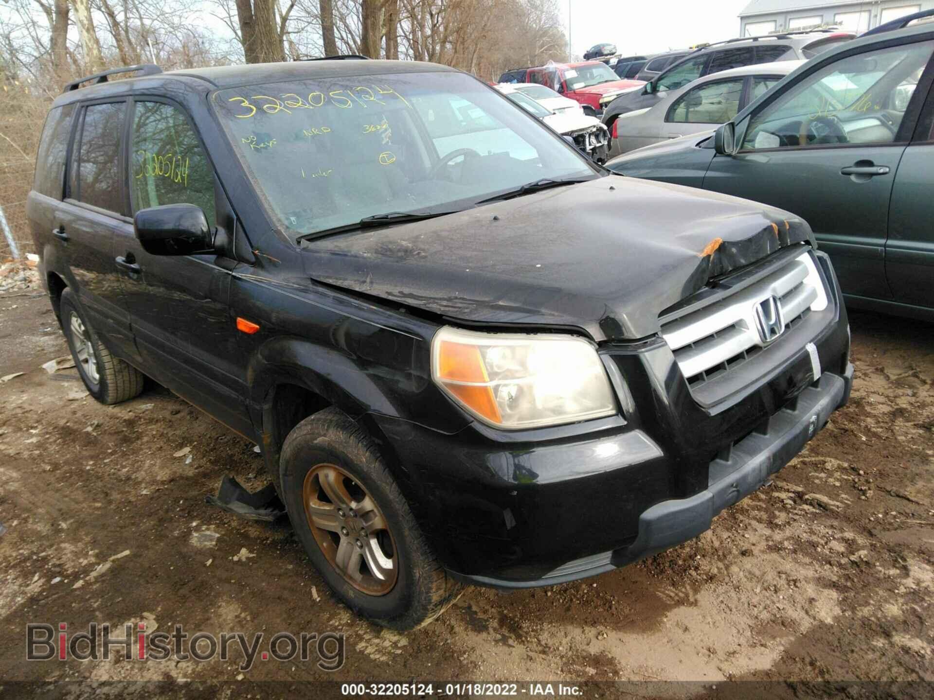 Фотография 5FNYF28298B017895 - HONDA PILOT 2008