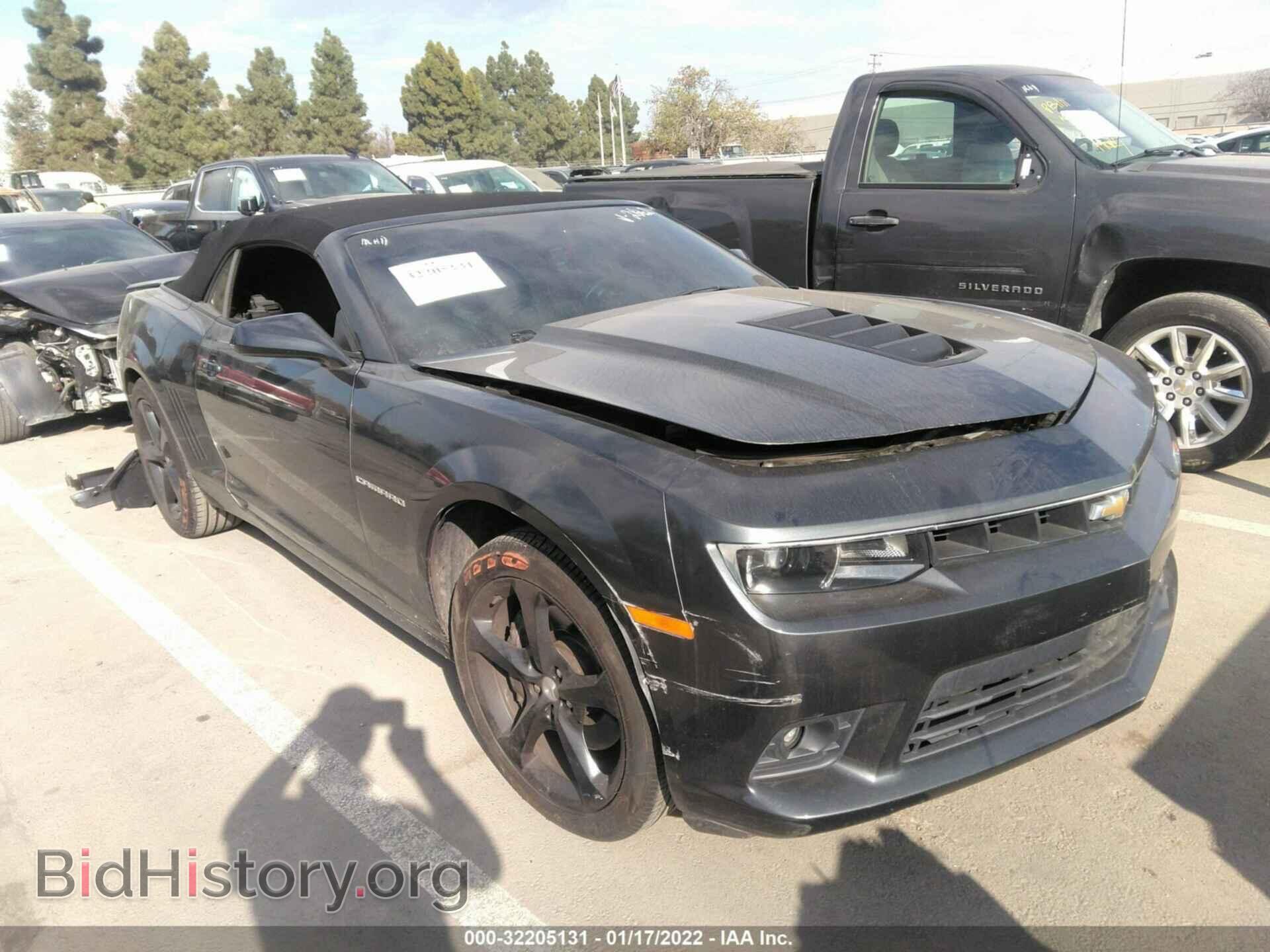 Photo 2G1FK3DJ8F9272862 - CHEVROLET CAMARO 2015