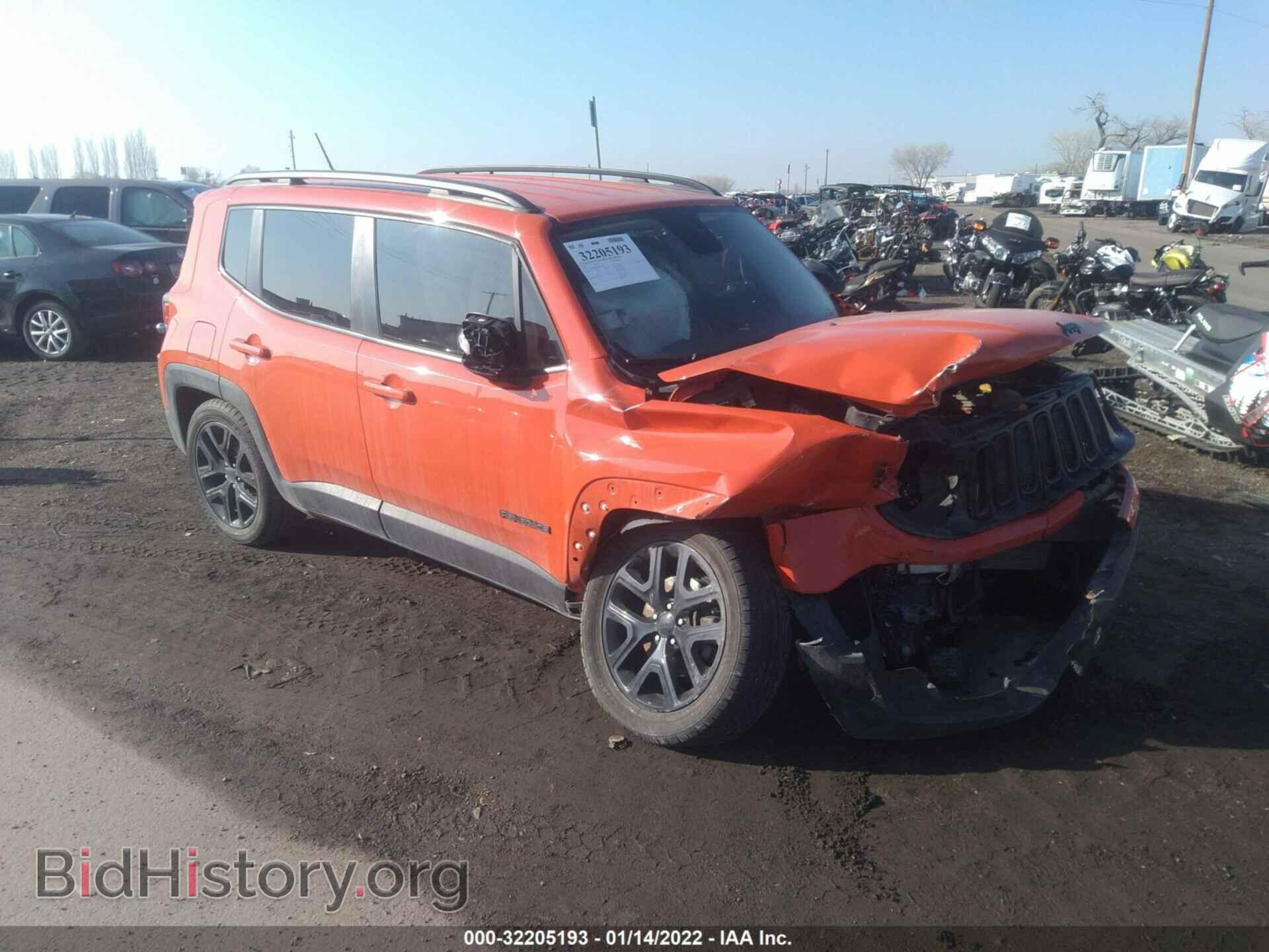 Фотография ZACCJABBXHPF75694 - JEEP RENEGADE 2017