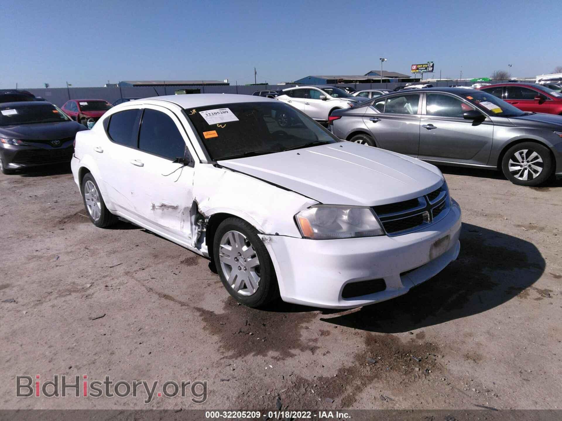 Фотография 1C3CDZAB4DN755848 - DODGE AVENGER 2013
