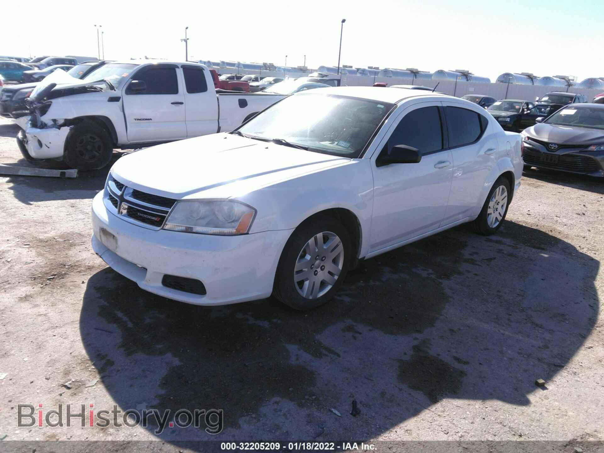 2013 DODGE AVENGER - VIN: 1C3CDZAB4DN755848 - Фото 2