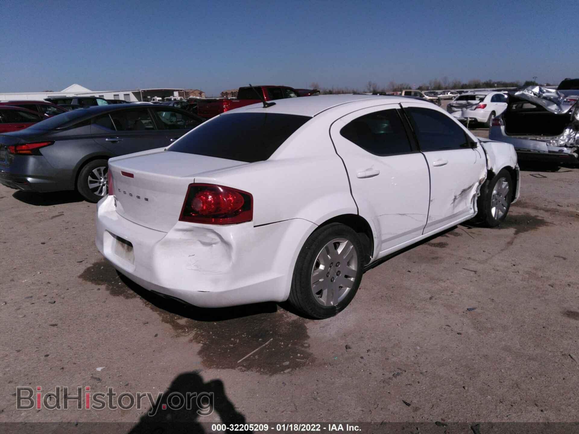 2013 DODGE AVENGER - VIN: 1C3CDZAB4DN755848 - Фото 4