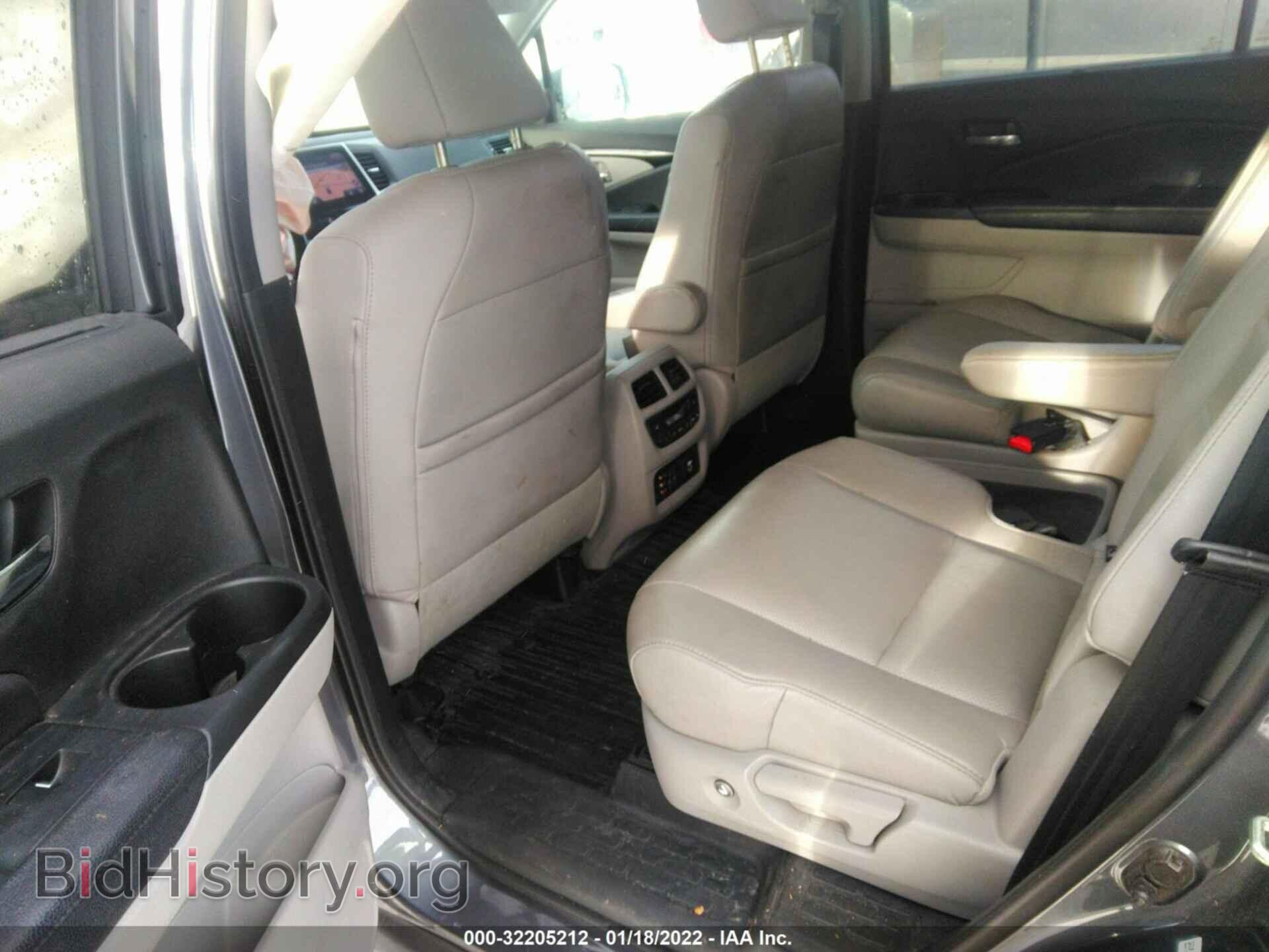 2016 HONDA PILOT - VIN: 5FNYF6H08GB119936 - Фото 8