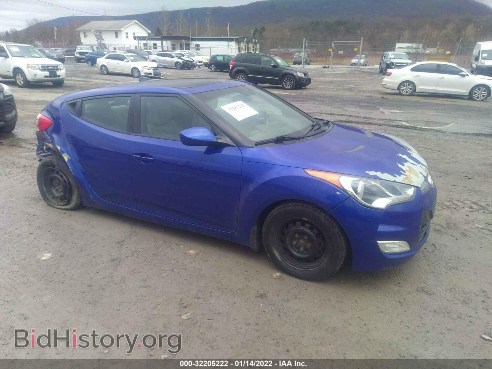 Фотография KMHTC6AD5CU082955 - HYUNDAI VELOSTER 2012