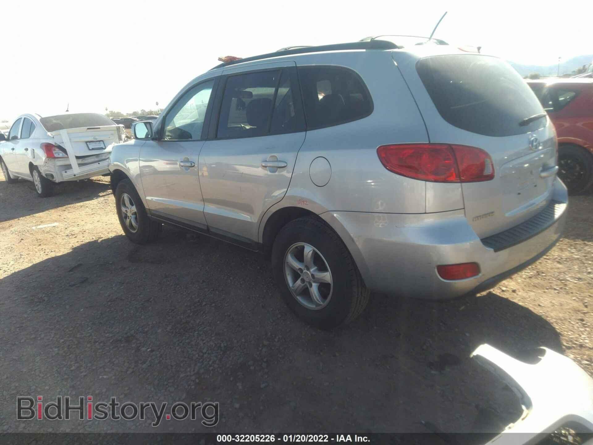 2008 HYUNDAI SANTA FE - VIN: 5NMSG13D98H210536 - Фото 3