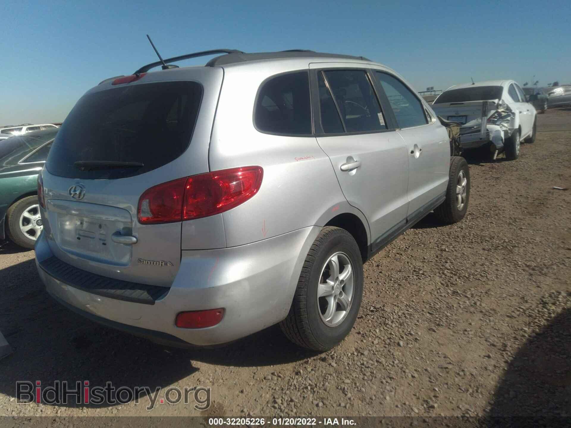 2008 HYUNDAI SANTA FE - VIN: 5NMSG13D98H210536 - Фото 4