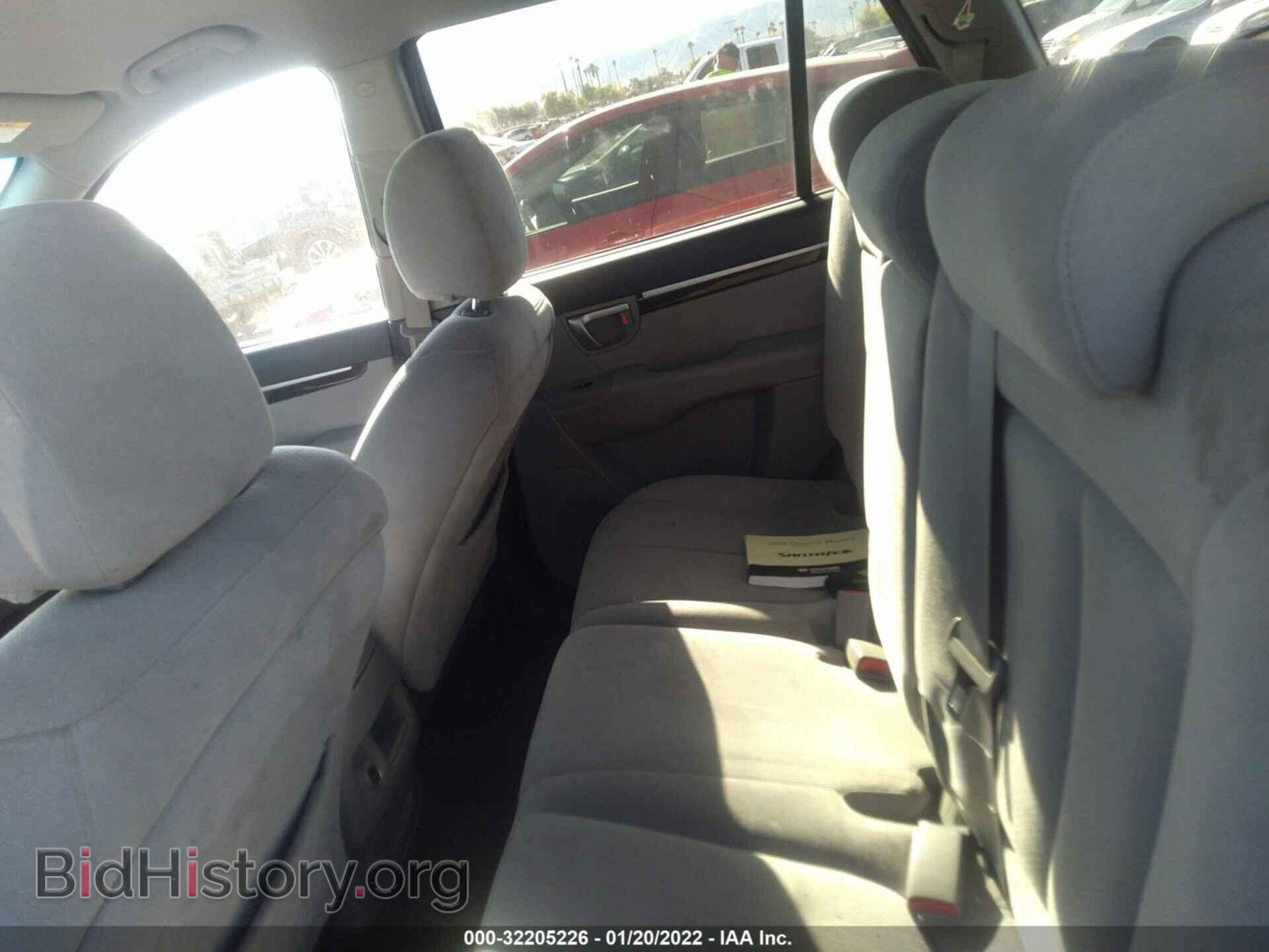 2008 HYUNDAI SANTA FE - VIN: 5NMSG13D98H210536 - Фото 8