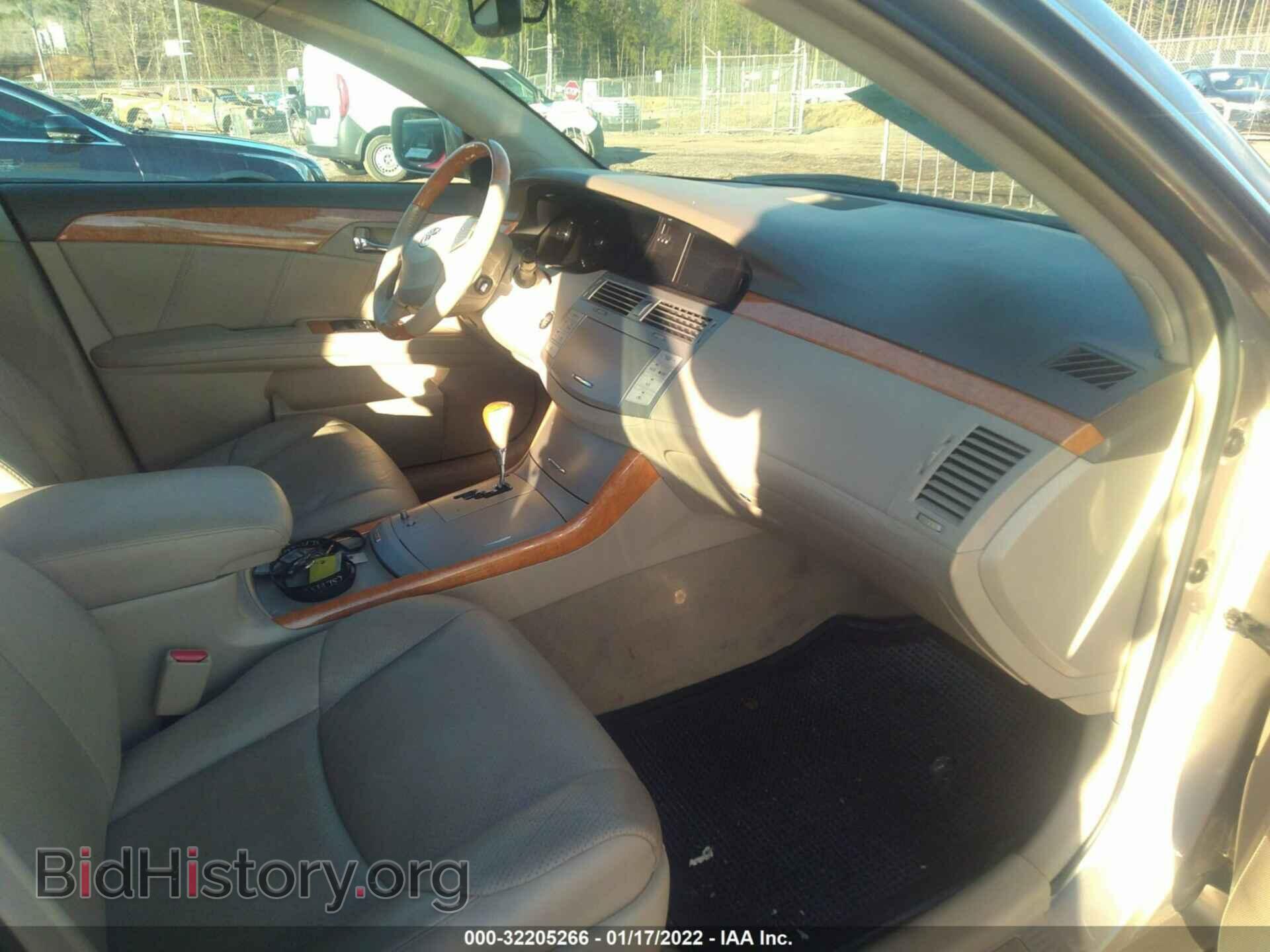 2006 TOYOTA AVALON - VIN: 4T1BK36B36U082591 - Фото 5