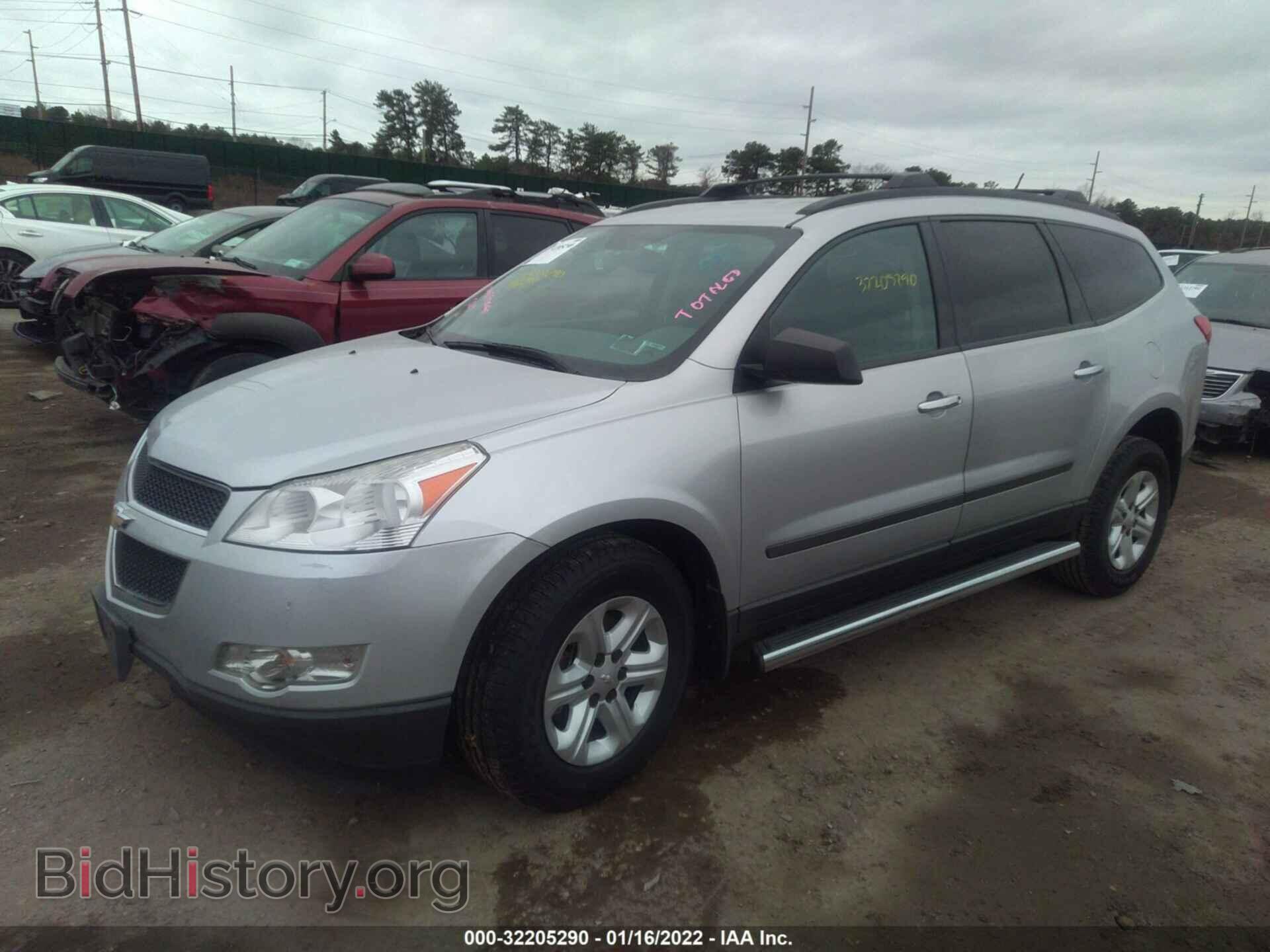 2012 CHEVROLET TRAVERSE - VIN: 1GNKRFED4CJ207316 - Фото 2