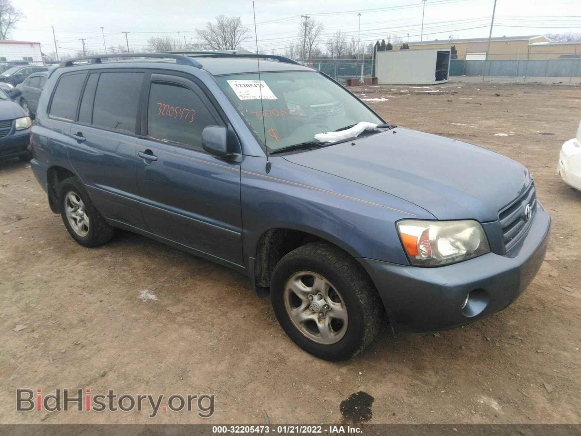 Photo JTEGD21A370157744 - TOYOTA HIGHLANDER 2007