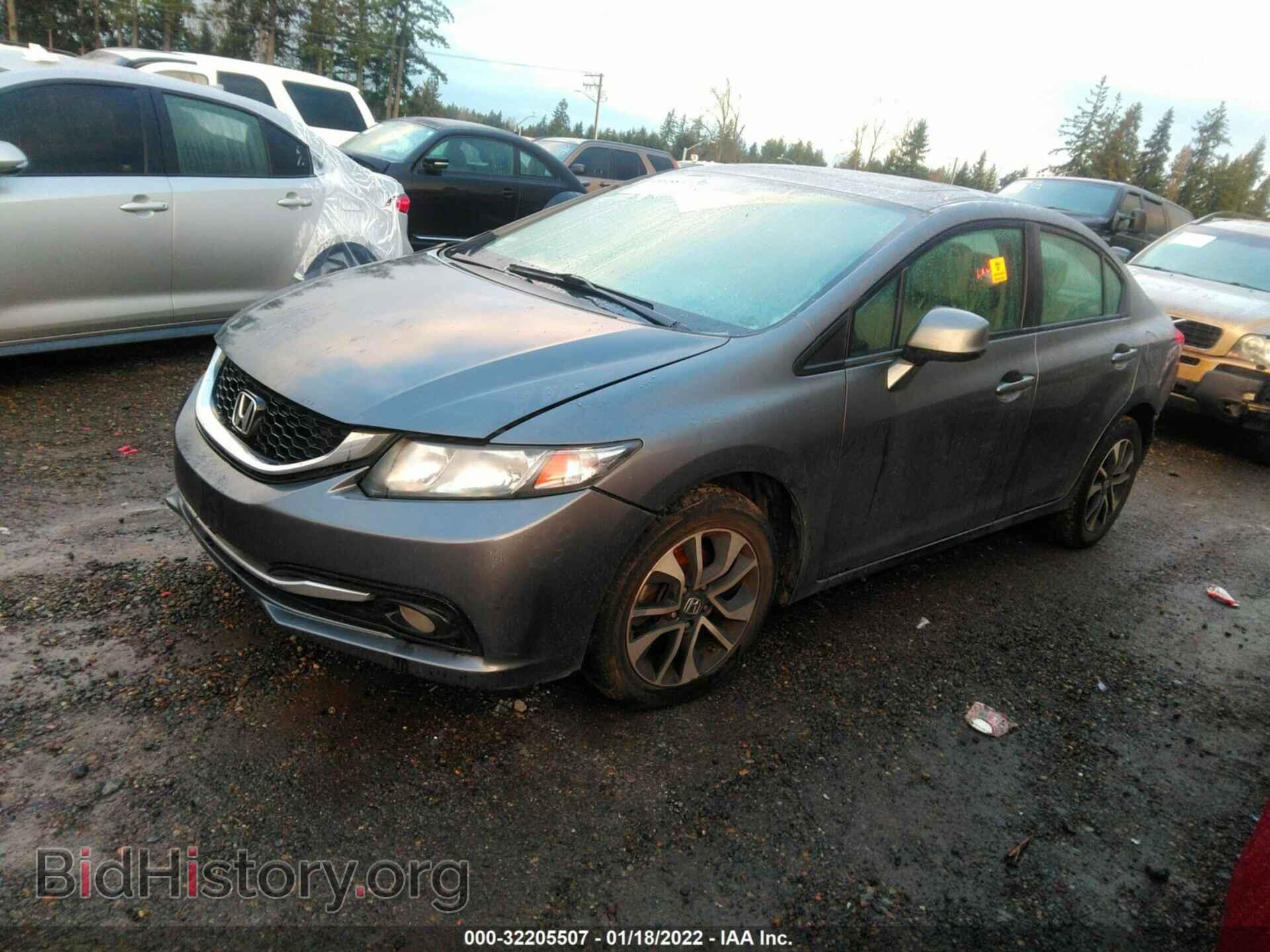 2013 HONDA CIVIC SDN - VIN: 19XFB2F98DE206637 - Фото 2