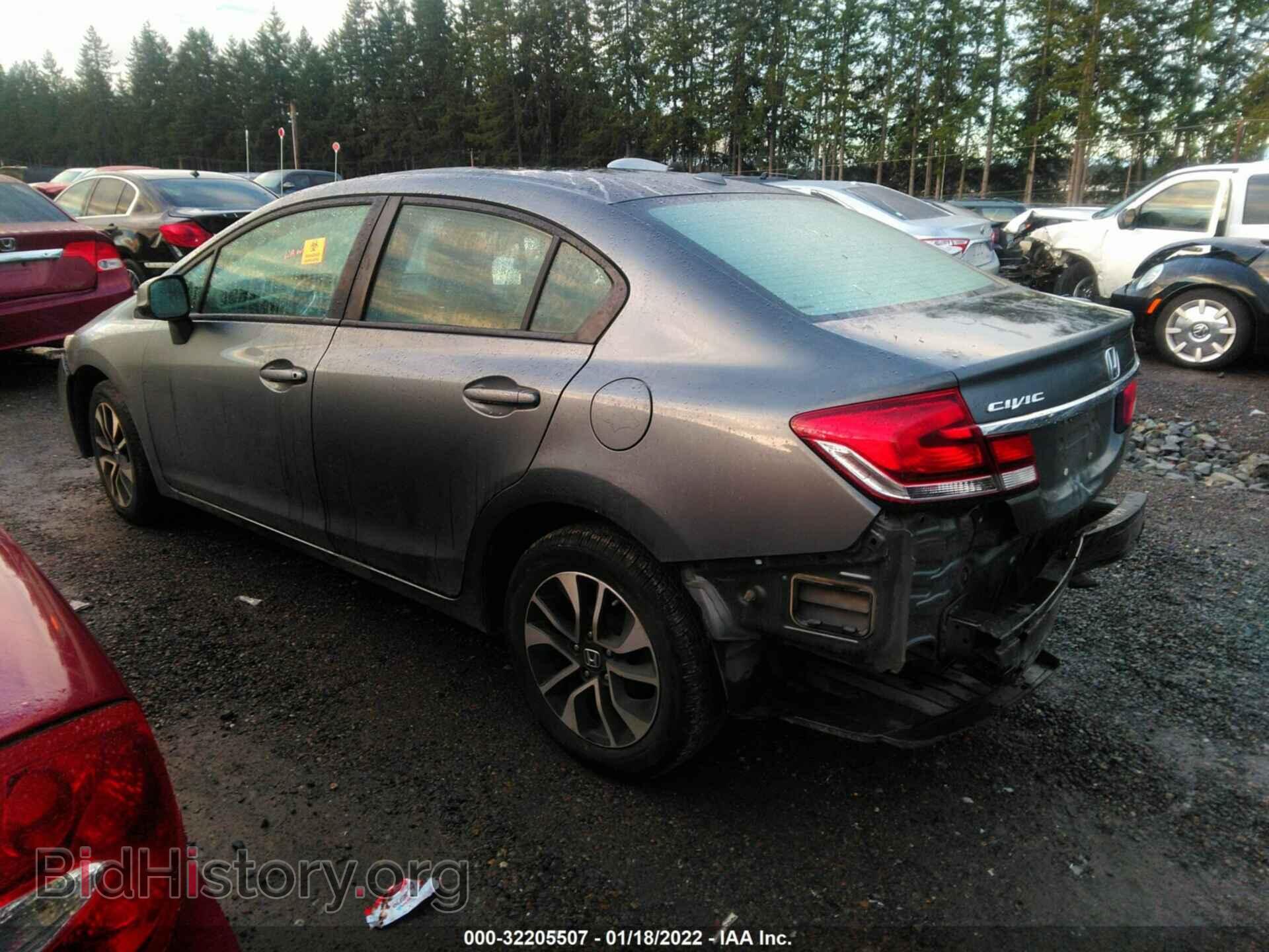 2013 HONDA CIVIC SDN - VIN: 19XFB2F98DE206637 - Фото 3