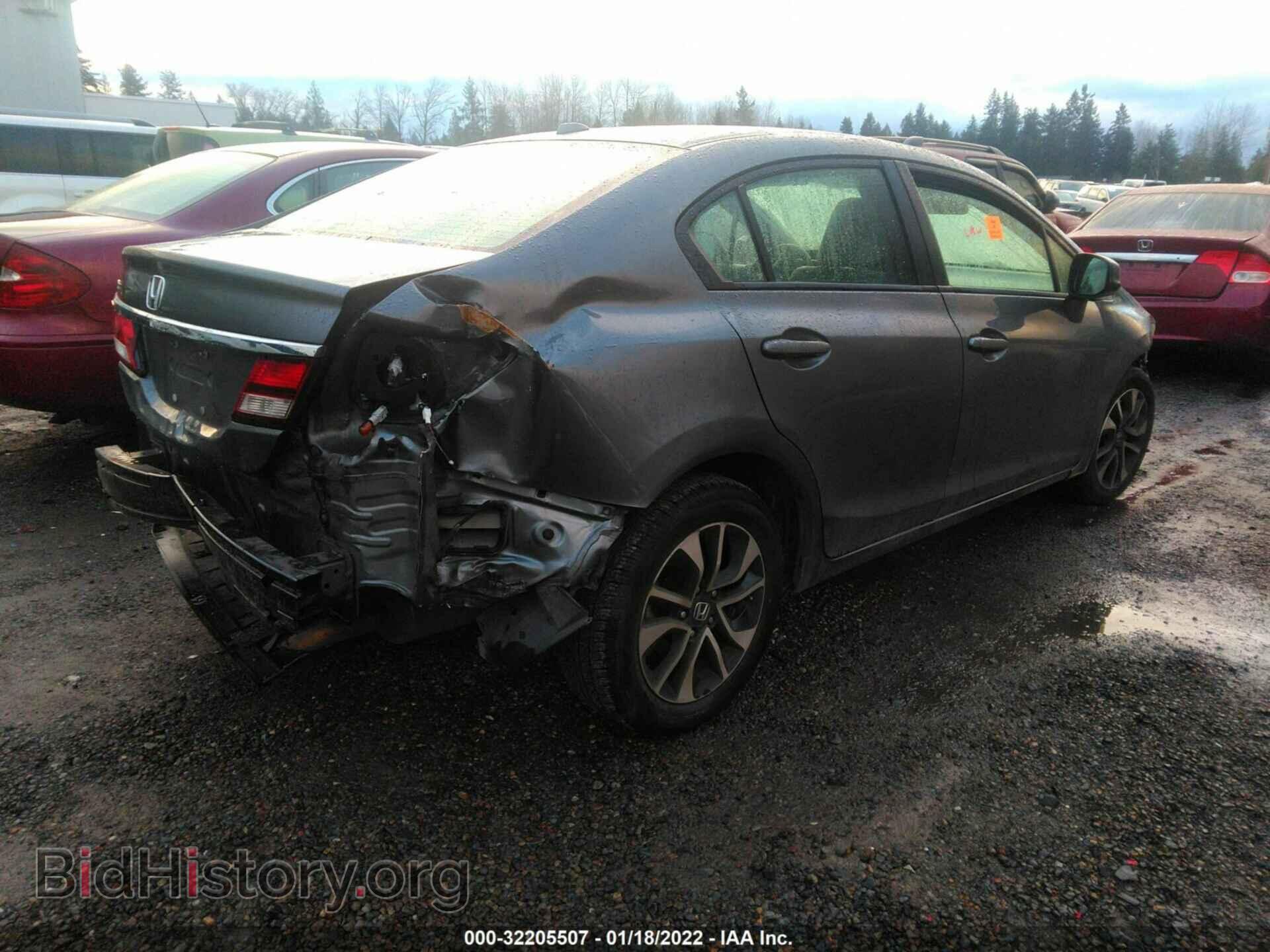 2013 HONDA CIVIC SDN - VIN: 19XFB2F98DE206637 - Фото 4