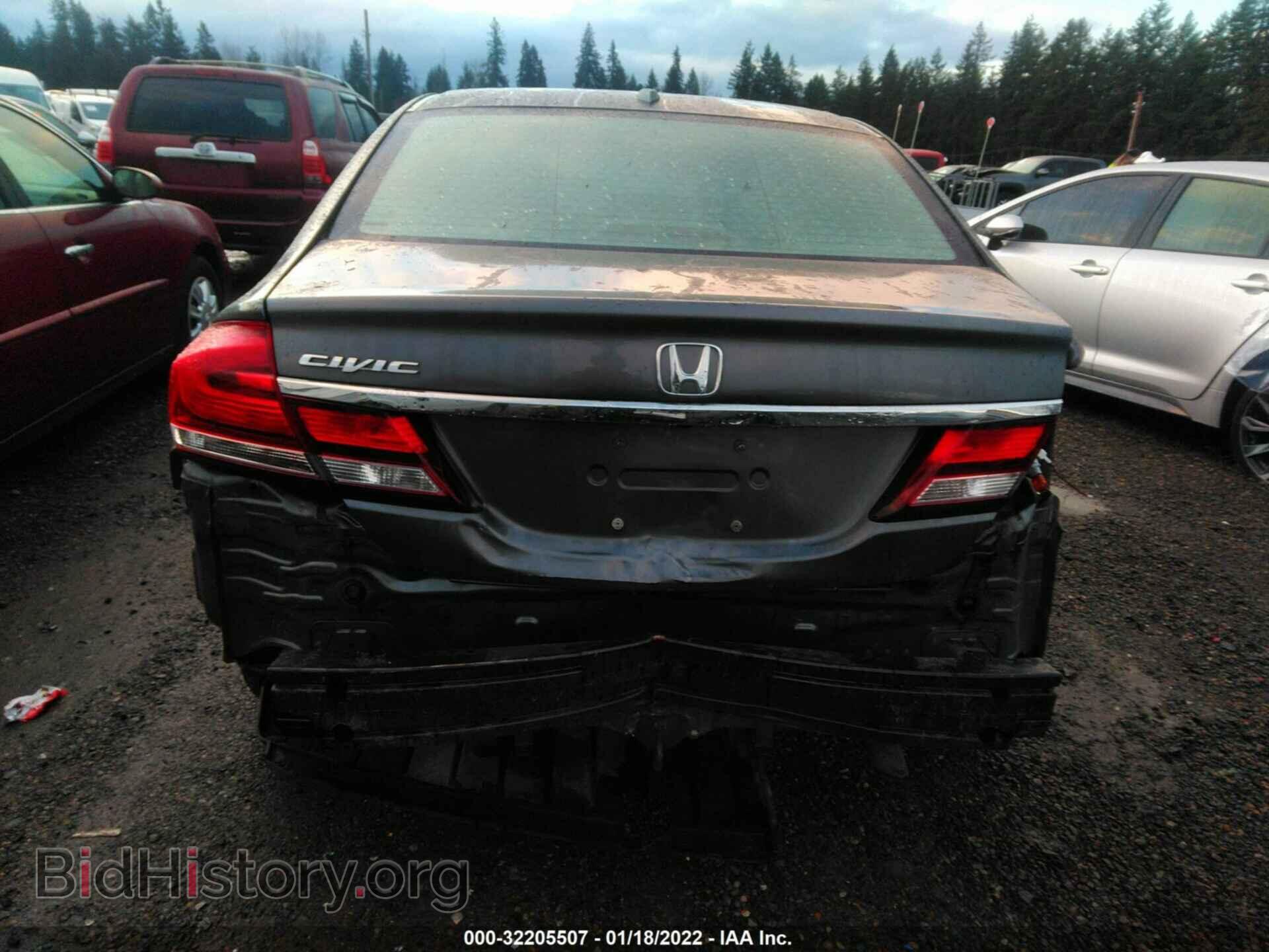 2013 HONDA CIVIC SDN - VIN: 19XFB2F98DE206637 - Фото 6