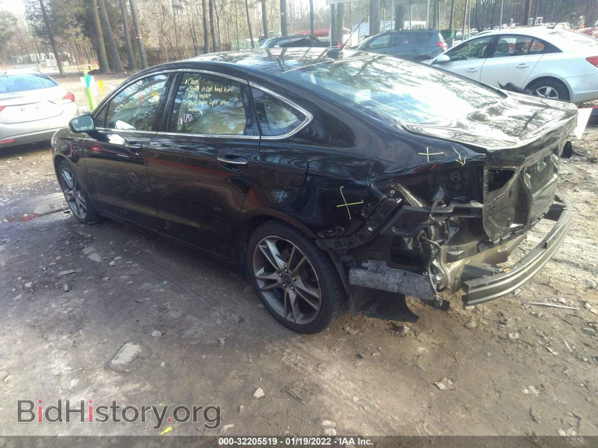 2016 FORD FUSION - VIN: 3FA6P0K98GR288268 - Фото 3