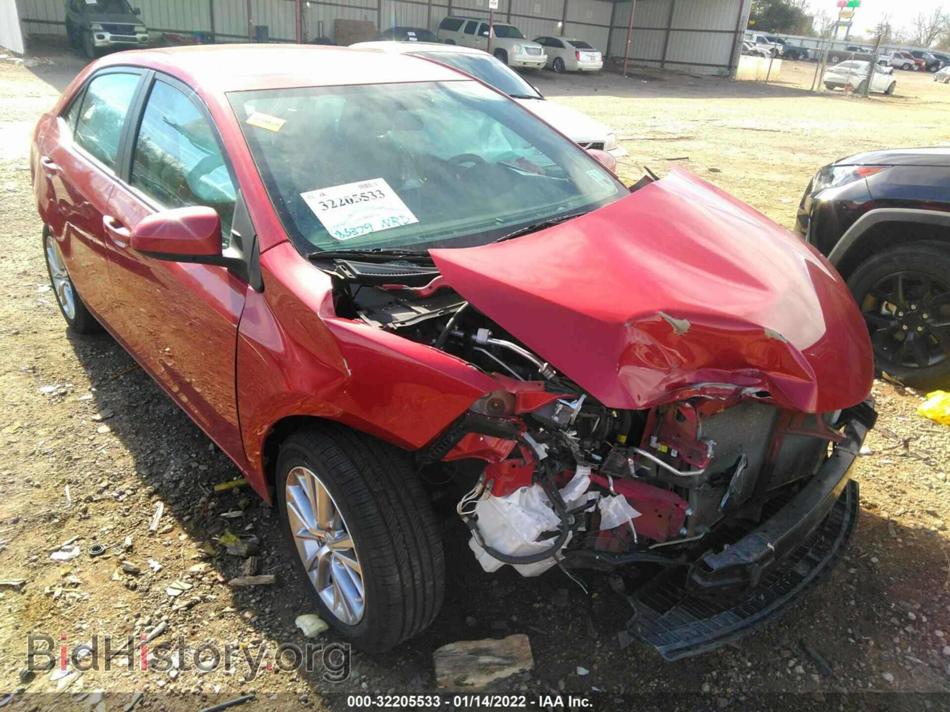 Photo 5YFBURHE1EP085607 - TOYOTA COROLLA 2014