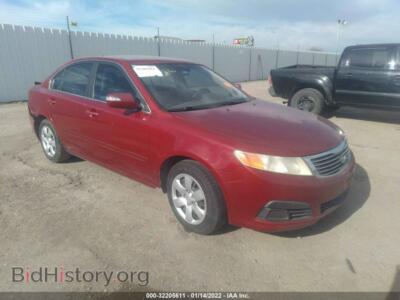 2010 Kia OPTIMA LX, red — VIN KNAGG4A87A5370417, IAAI