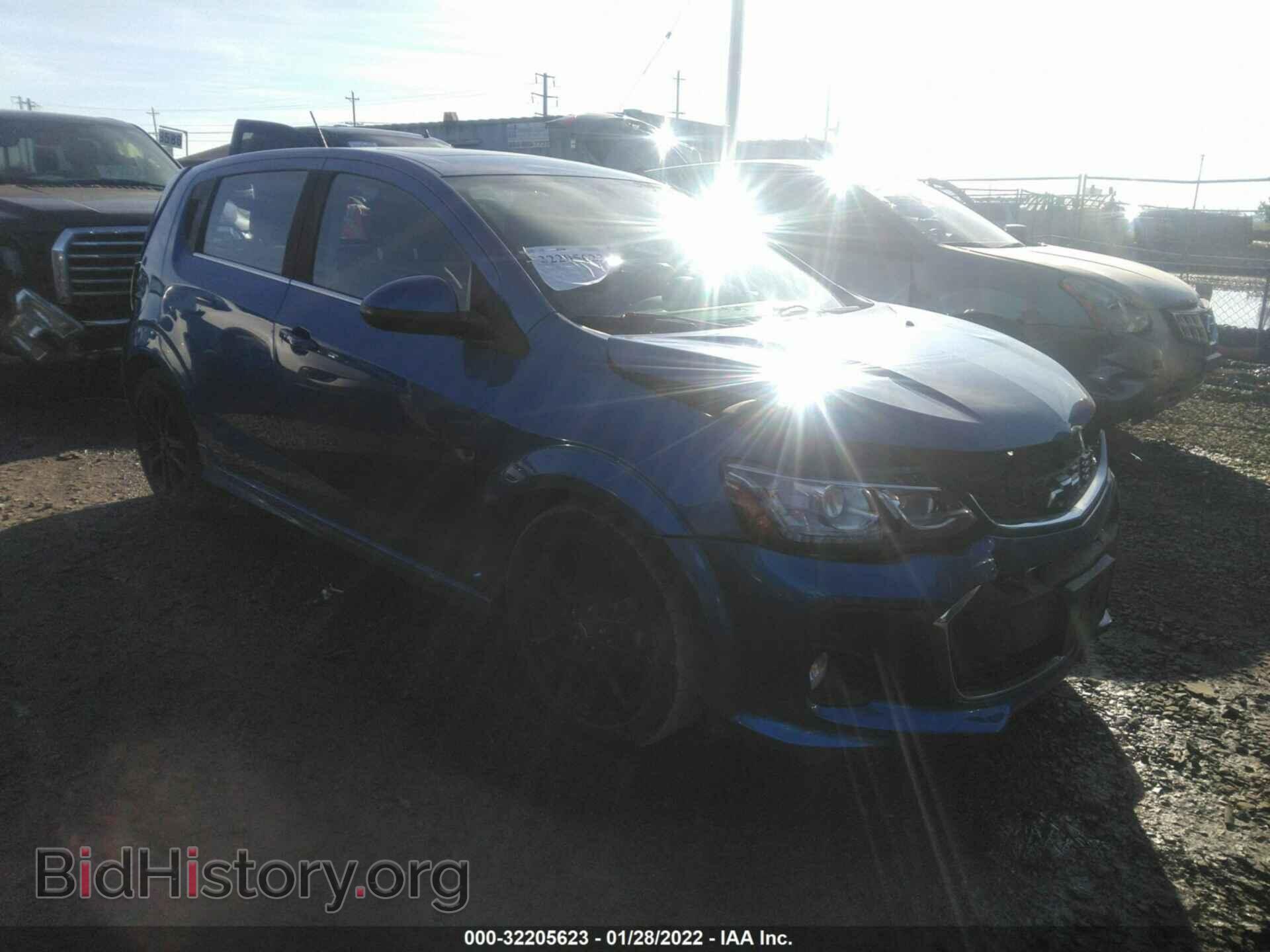 Фотография 1G1JD6SB6J4108992 - CHEVROLET SONIC 2018