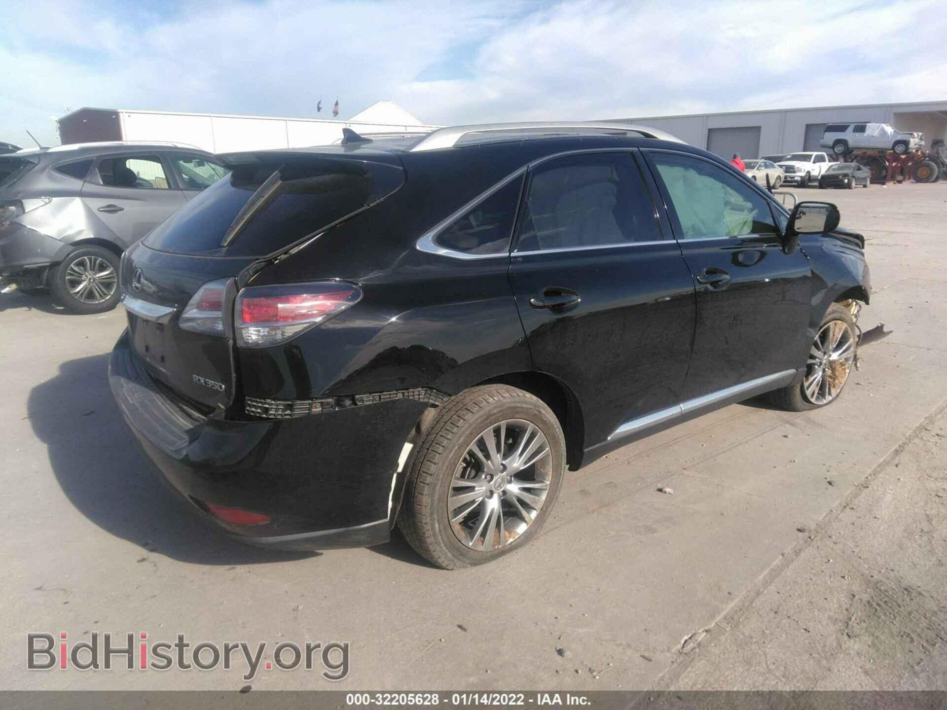 2013 LEXUS RX 350 - VIN: 2T2ZK1BA9DC112204 - Фото 4