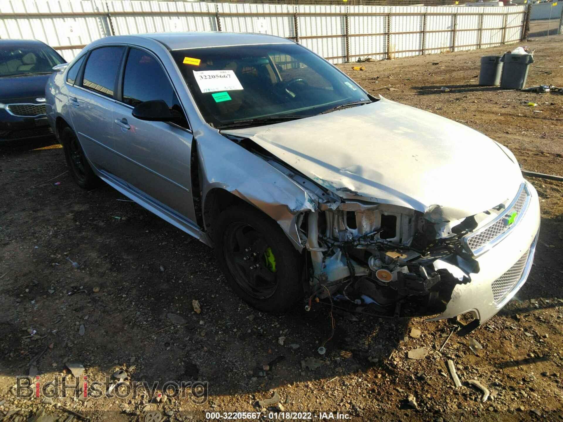 Фотография 2G1WG5E31C1327935 - CHEVROLET IMPALA 2012