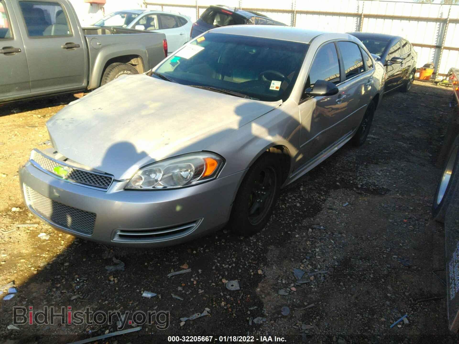 2012 CHEVROLET IMPALA - VIN: 2G1WG5E31C1327935 - Фото 2