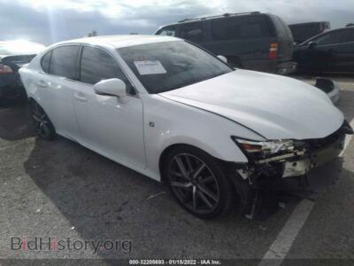 2018 Lexus GS GS 350, белый — VIN JTHBZ1BL0JA016561, IAAI