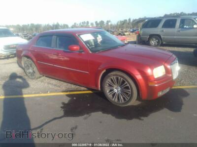 2007 Chrysler 300 Touring, бордовый — VIN 2C3KA53G47H742875, IAAI