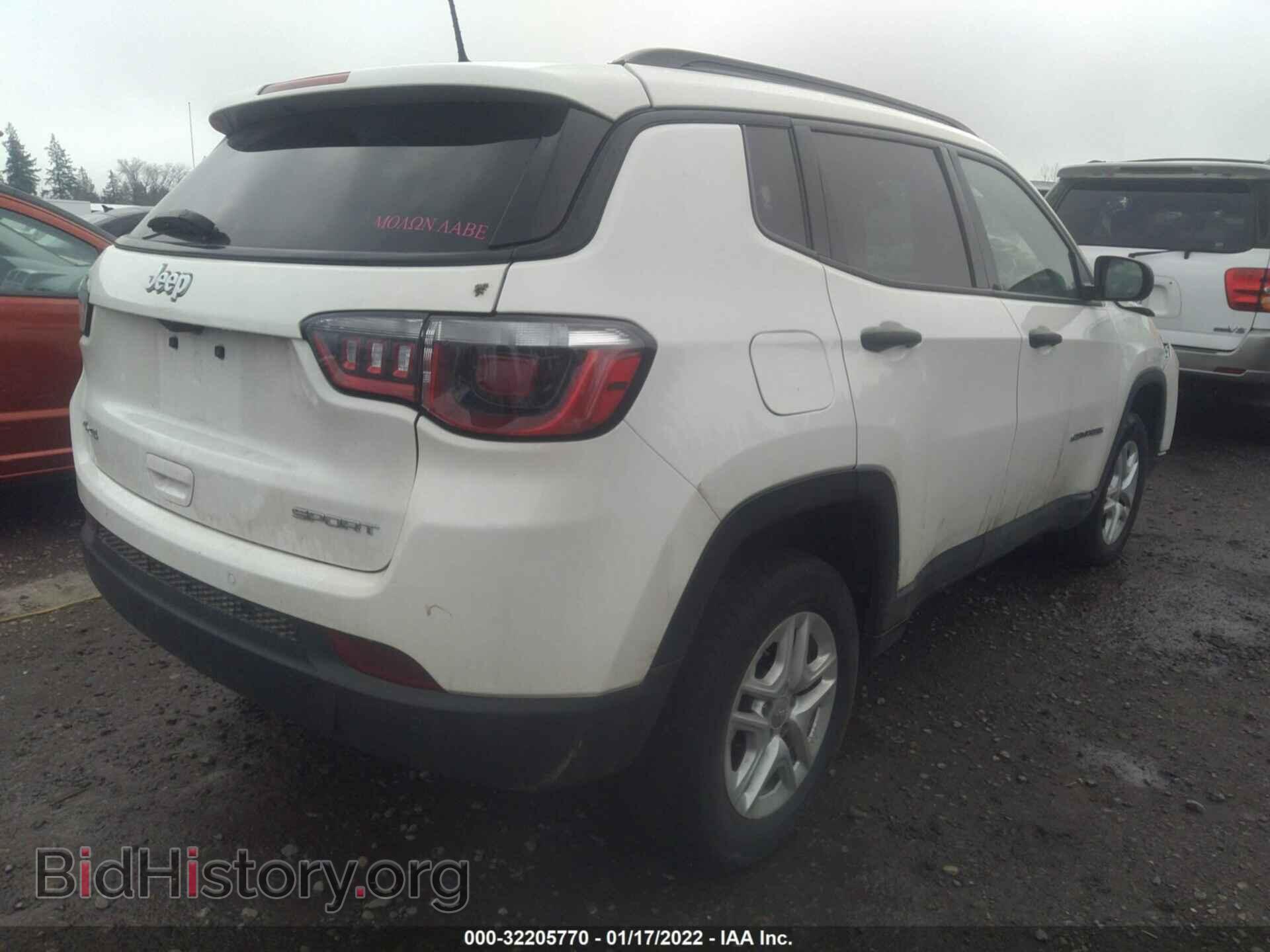 2018 JEEP COMPASS - VIN: 3C4NJDAB5JT145971 - Фото 4