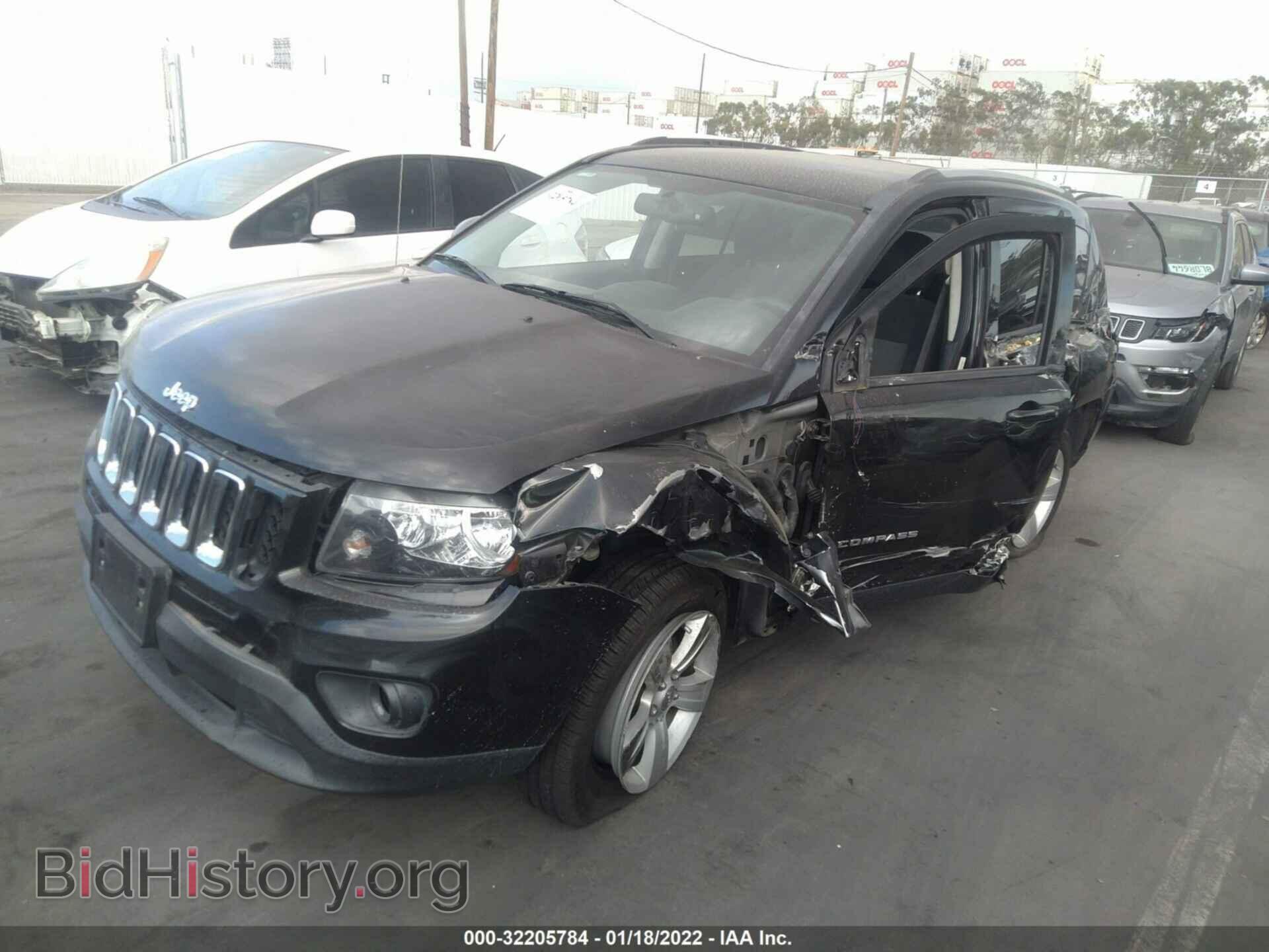 2016 JEEP COMPASS - VIN: 1C4NJCBA8GD648859 - Фото 2