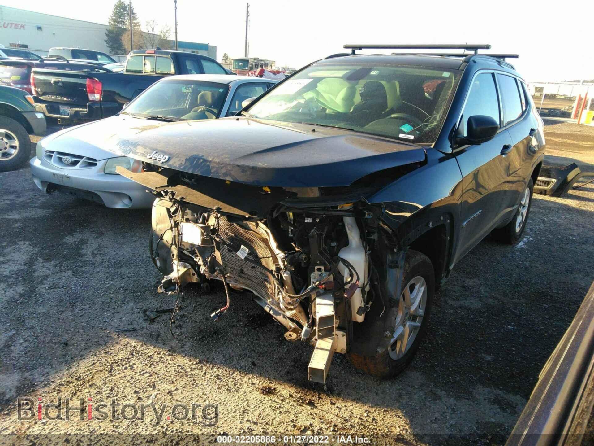 2021 JEEP COMPASS - VIN: 3C4NJDAB7MT557054 - Фото 2