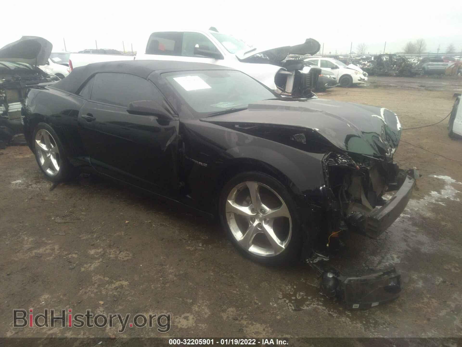 Фотография 2G1FF3D33F9188566 - CHEVROLET CAMARO 2015