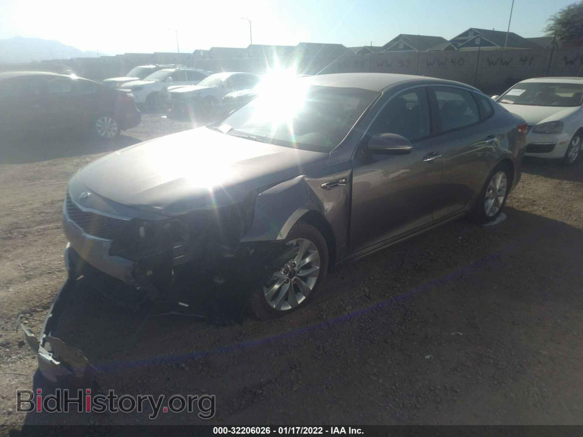 2017 KIA OPTIMA - VIN: 5XXGT4L39HG140741 - Фото 2