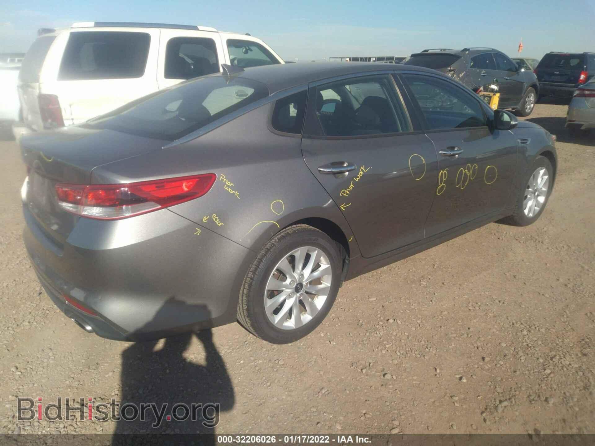 2017 KIA OPTIMA - VIN: 5XXGT4L39HG140741 - Фото 4