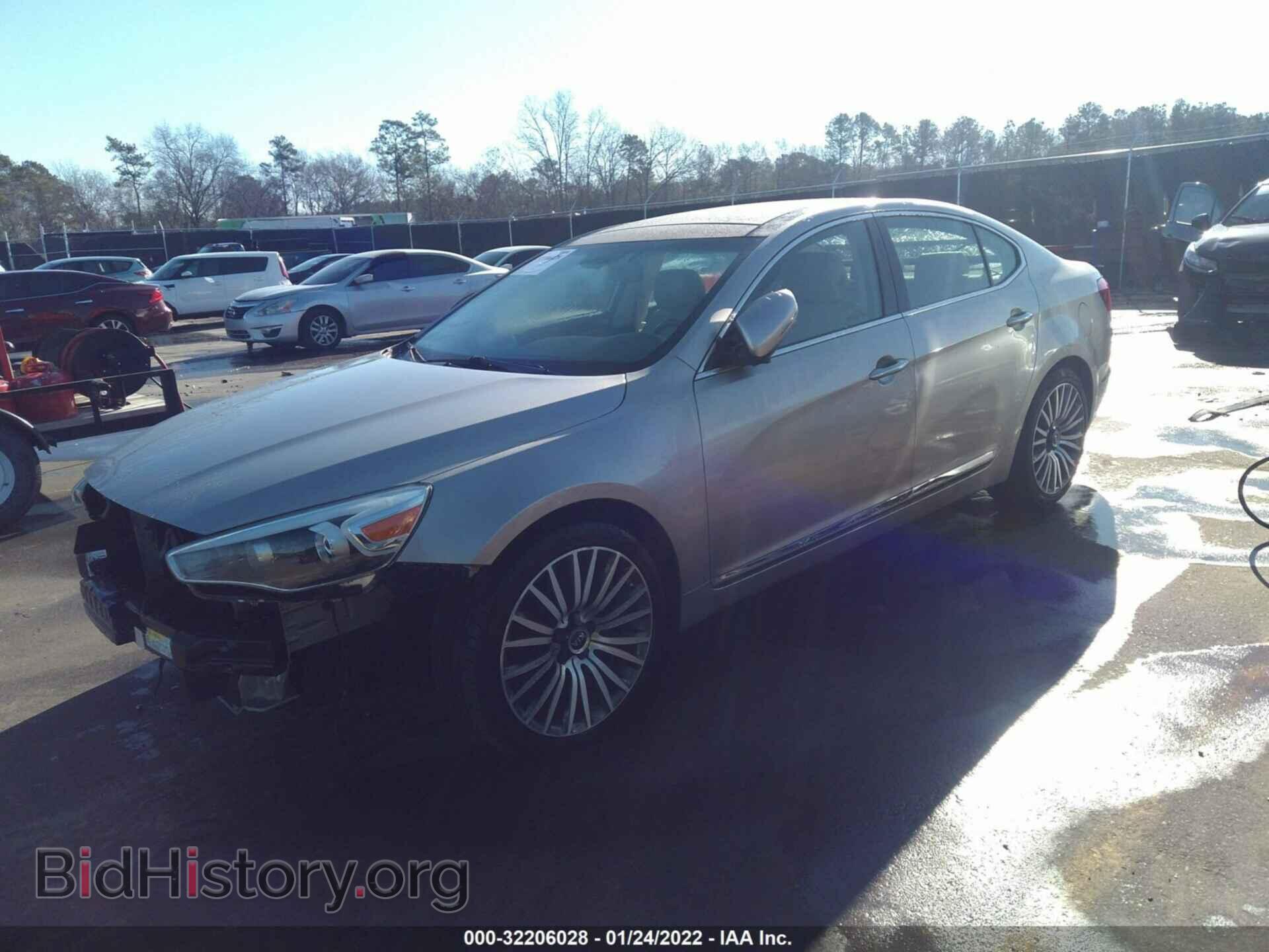 2014 KIA CADENZA - VIN: KNALN4D73E5130195 - Фото 2