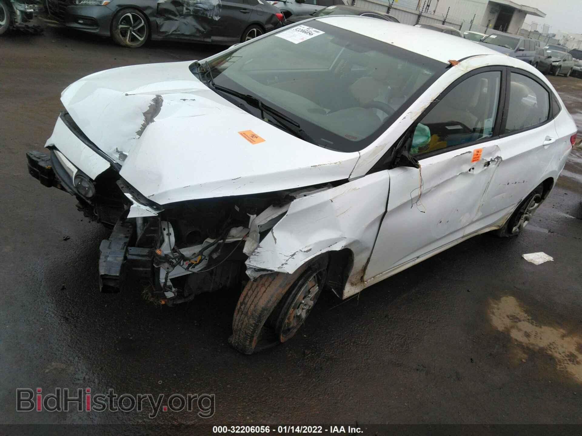 2014 HYUNDAI ACCENT - VIN: KMHCT4AE8EU696169 - Фото 2