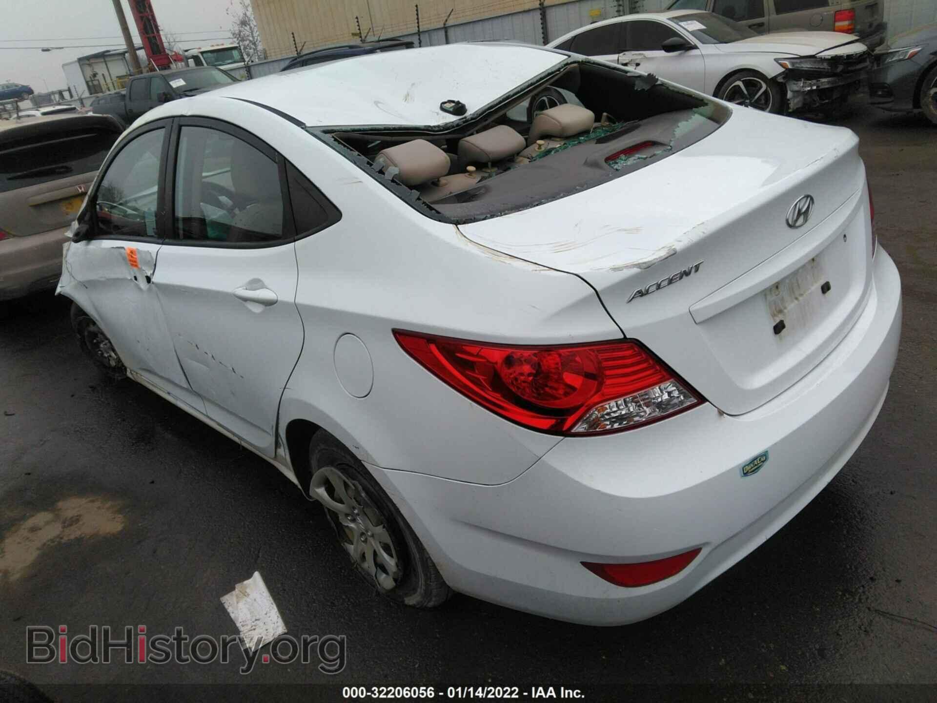 2014 HYUNDAI ACCENT - VIN: KMHCT4AE8EU696169 - Фото 3