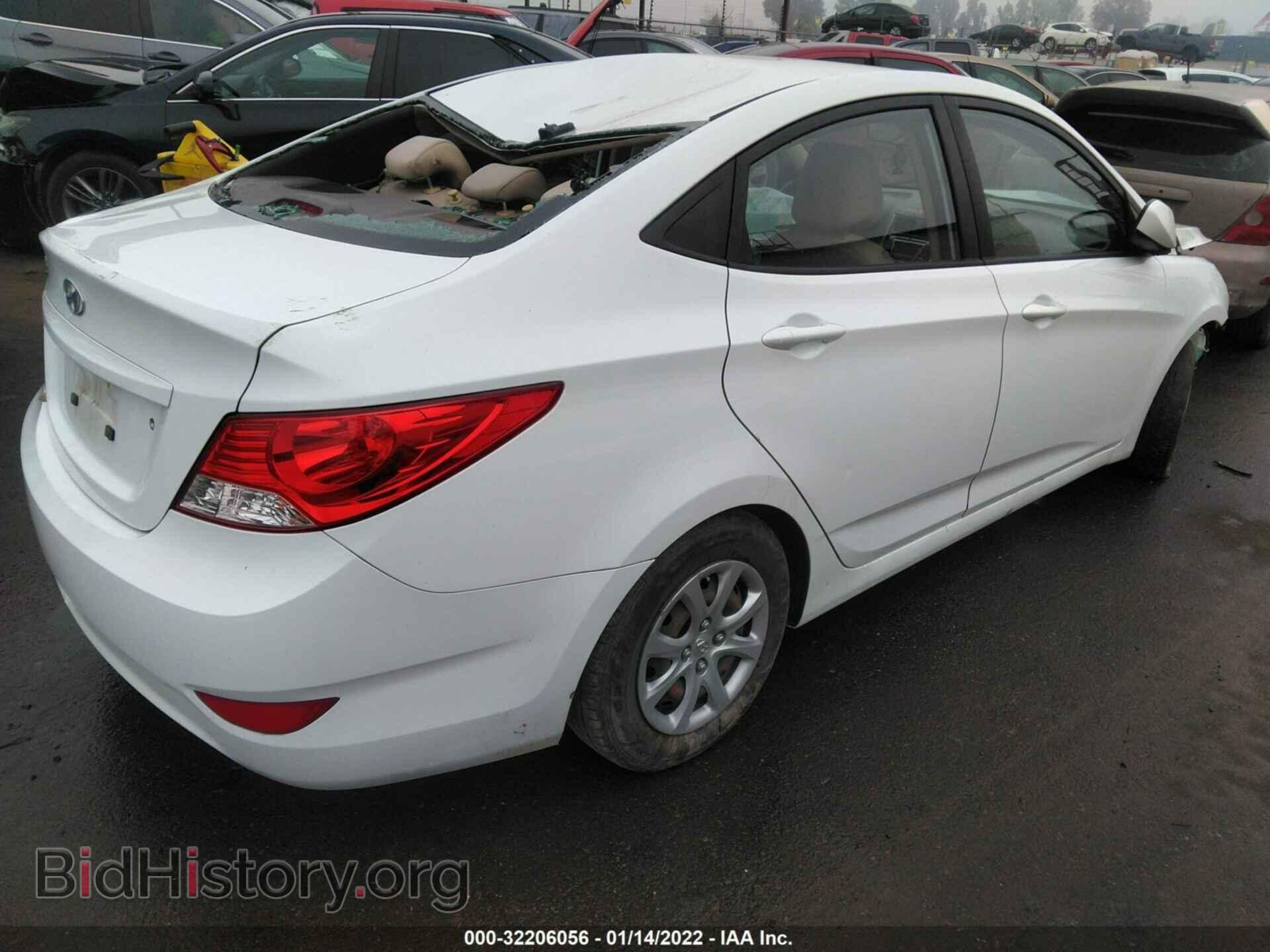 2014 HYUNDAI ACCENT - VIN: KMHCT4AE8EU696169 - Фото 4