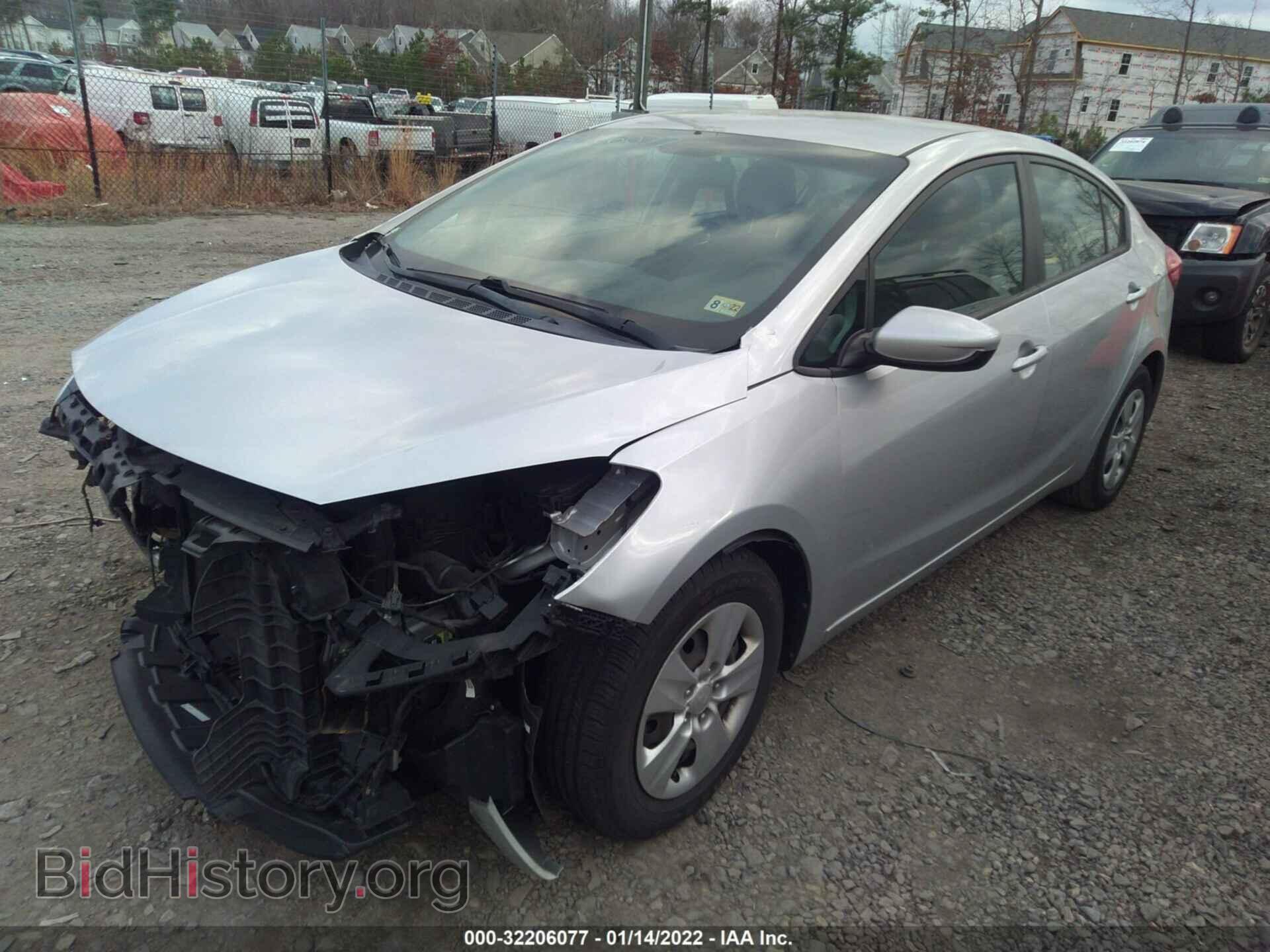 2016 KIA FORTE - VIN: KNAFK4A64G5444992 - Фото 2