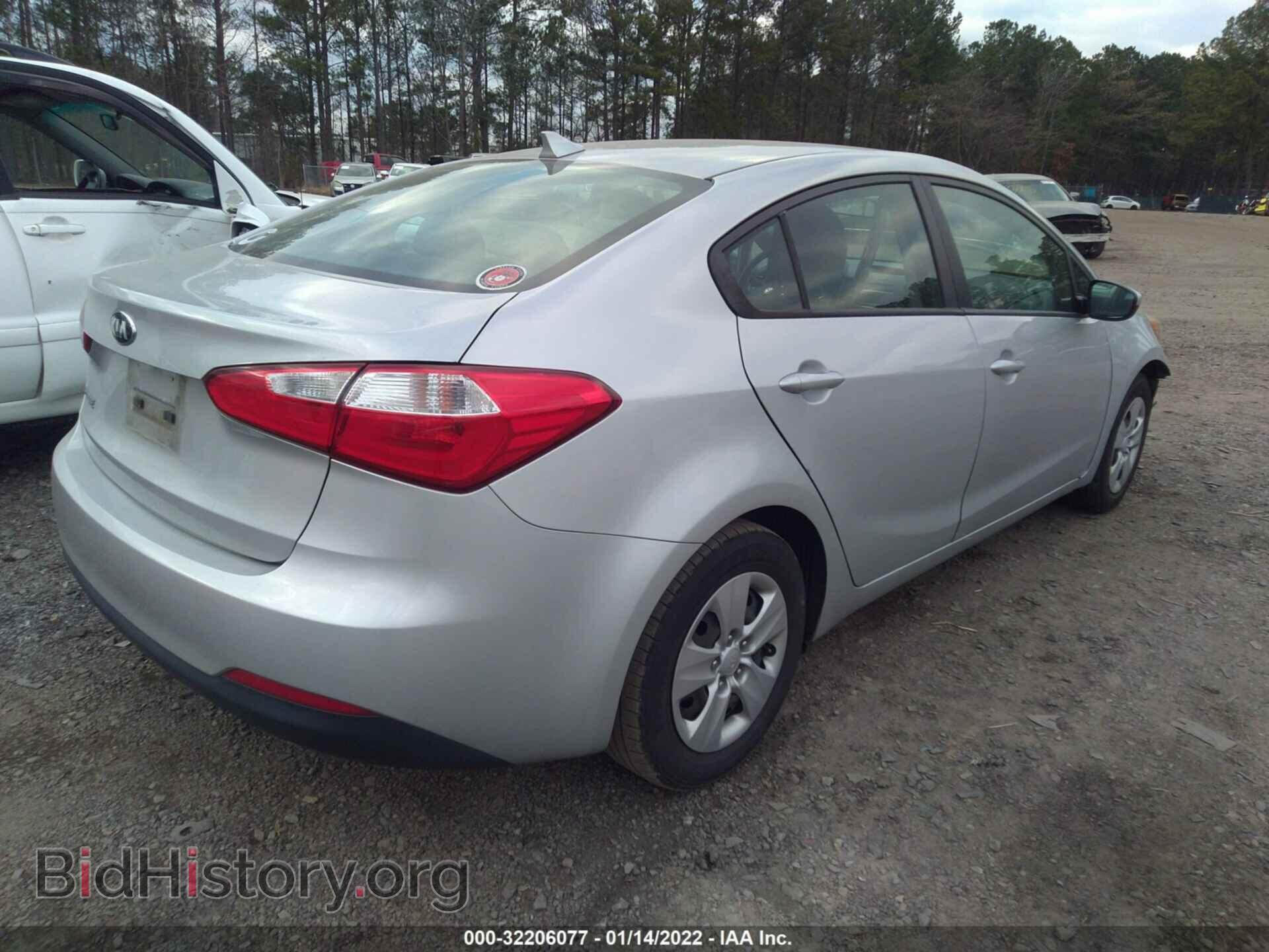 2016 KIA FORTE - VIN: KNAFK4A64G5444992 - Фото 4