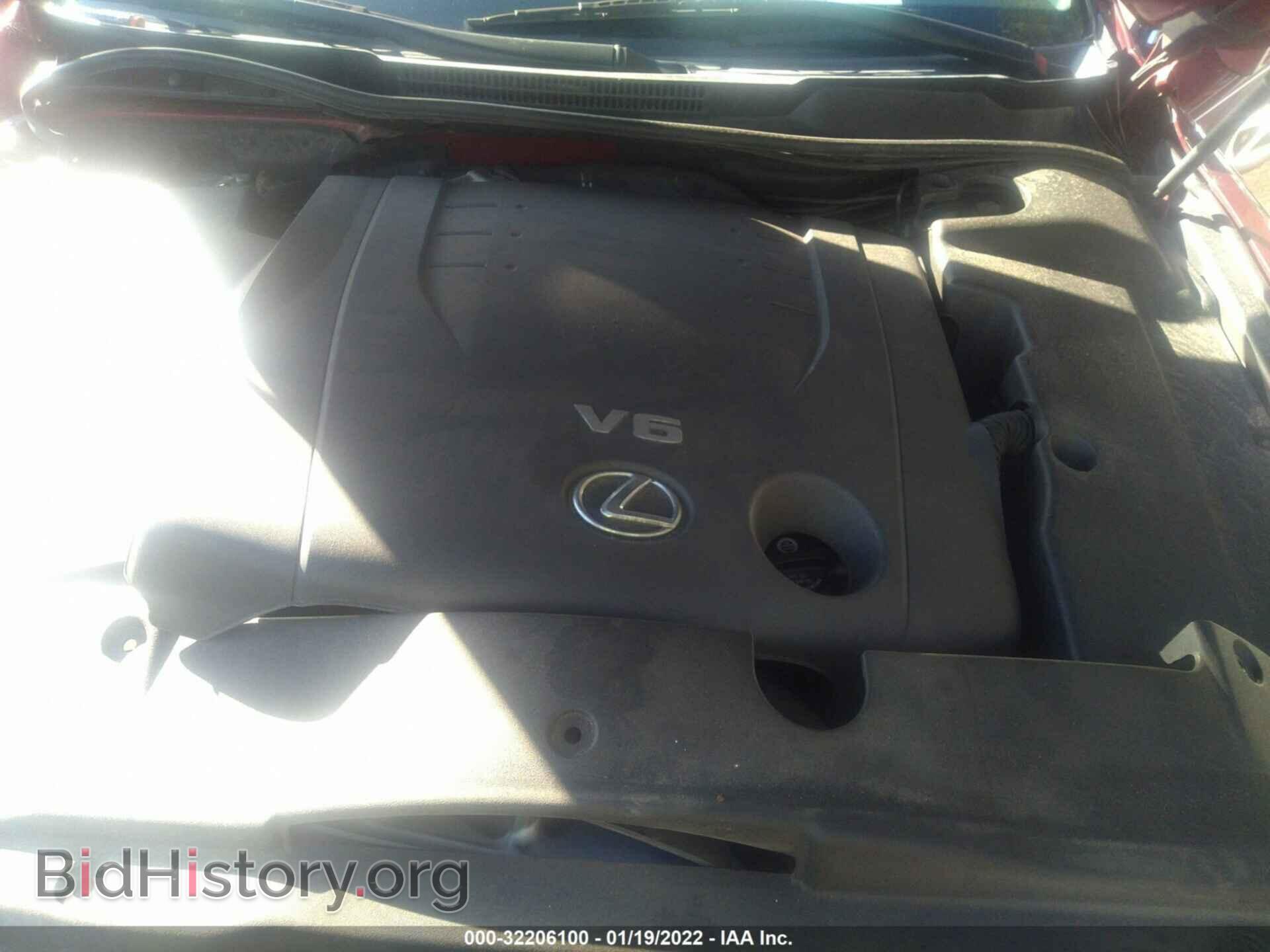 2006 LEXUS IS 250 - VIN: JTHBK262665008976 - Фото 10