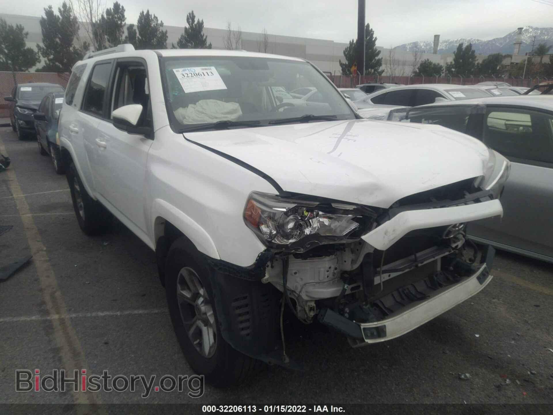 Photo JTEZU5JR4G5138221 - TOYOTA 4RUNNER 2016
